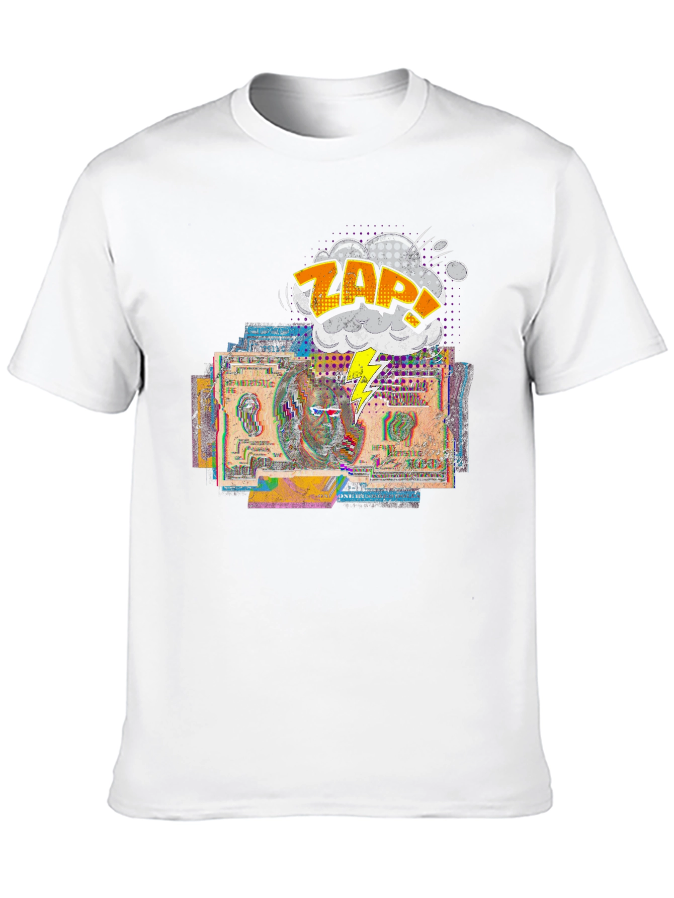 Zap! Graphic Print T-Shirt - Bold Style