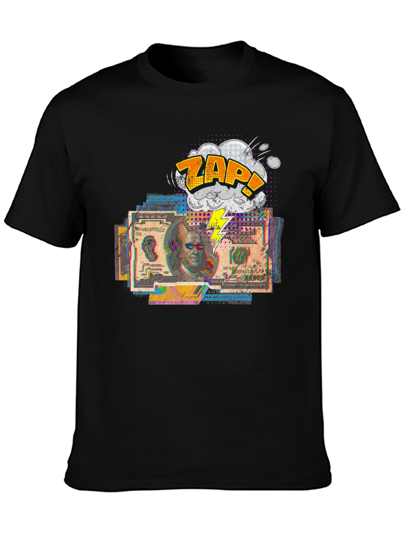 Zap! Graphic Print T-Shirt - Bold Style