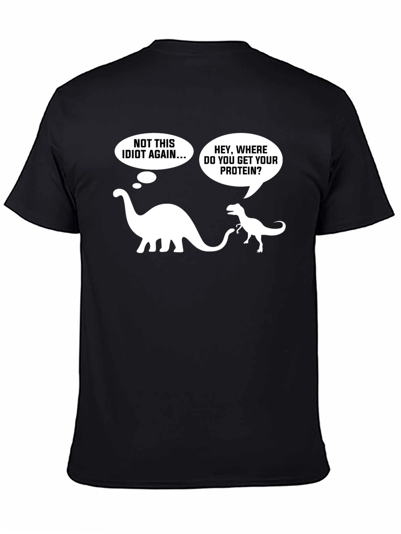Dino Protein T-Shirt - Vegan Humor