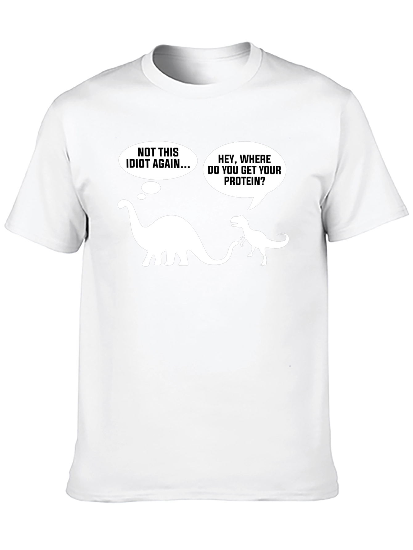 Dino Protein T-Shirt - Vegan Humor