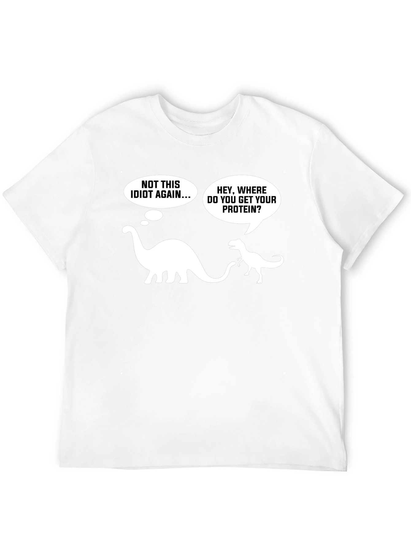 Dino Protein T-Shirt - Vegan Humor