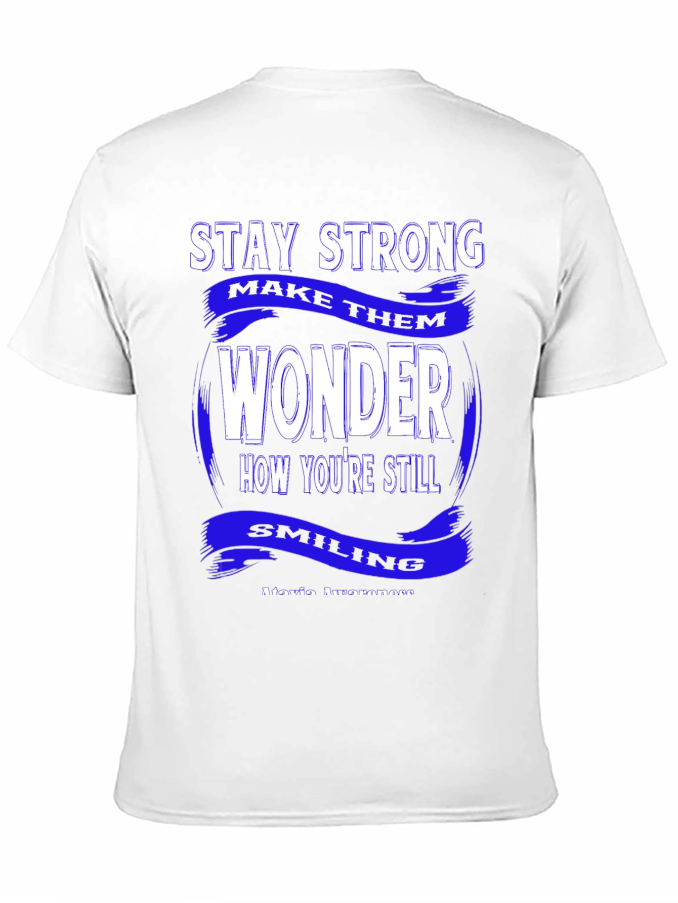 Stay Strong Graphic Tee - Black