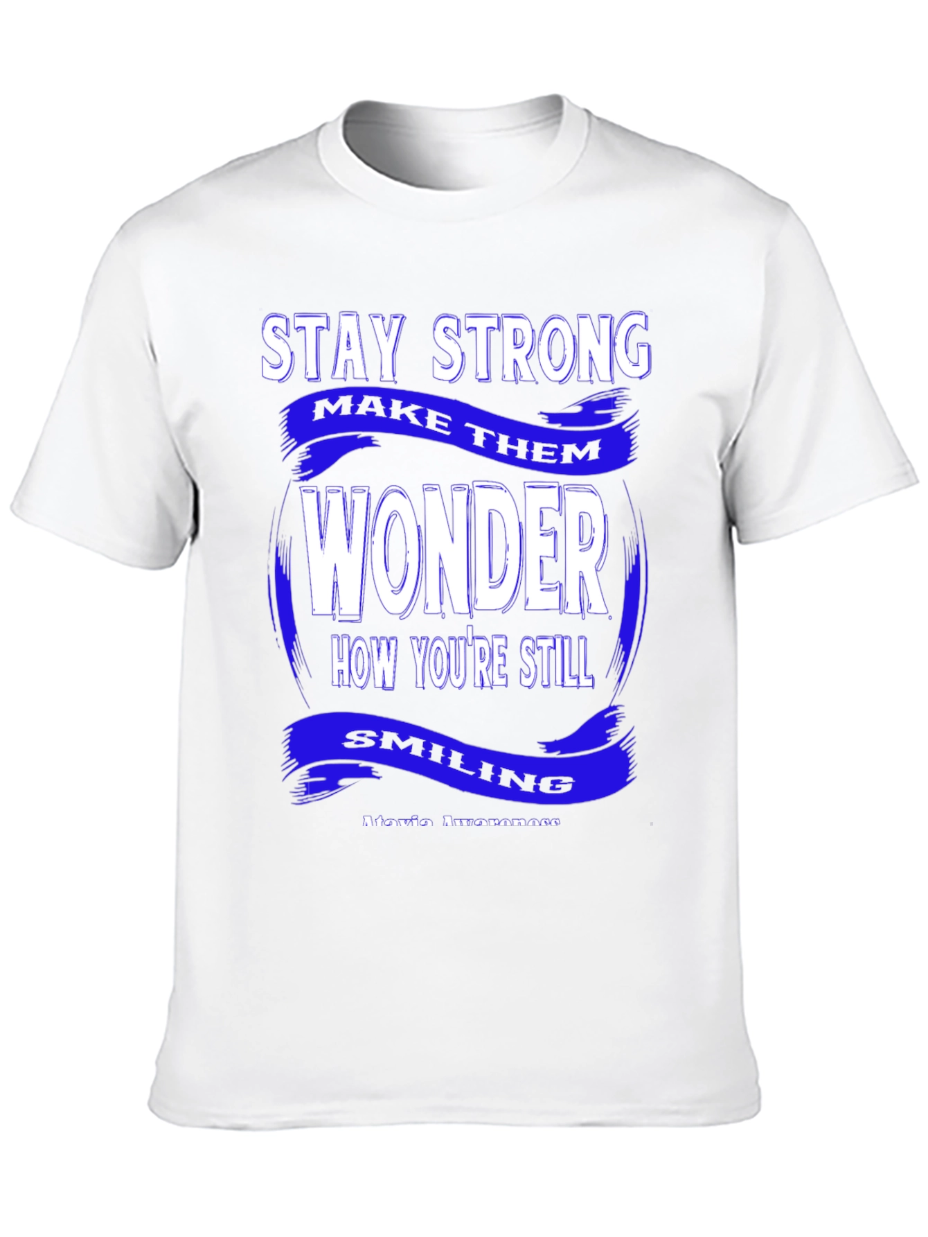 Stay Strong Graphic Tee - Black