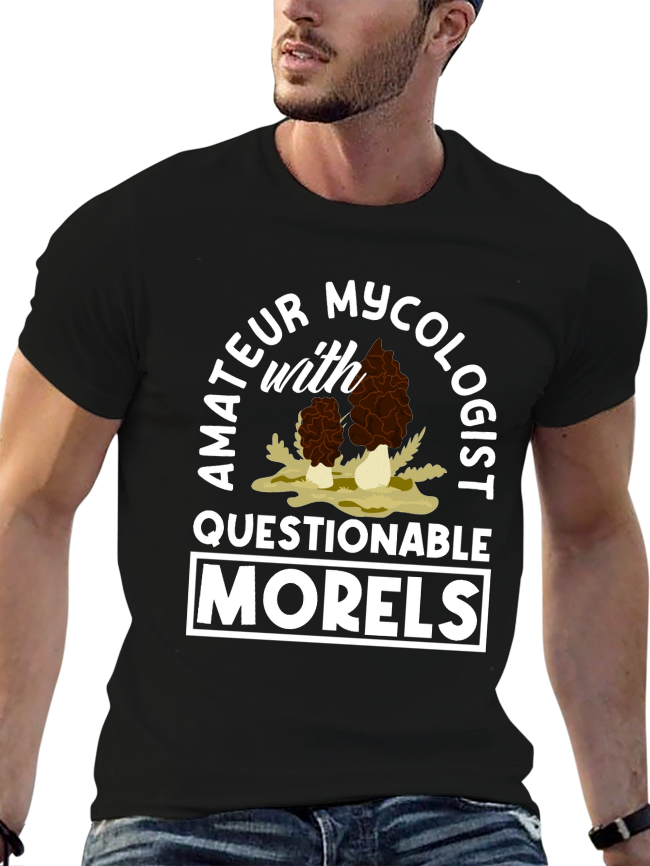 Amateur Mycologist Morel Mushroom T-Shirt