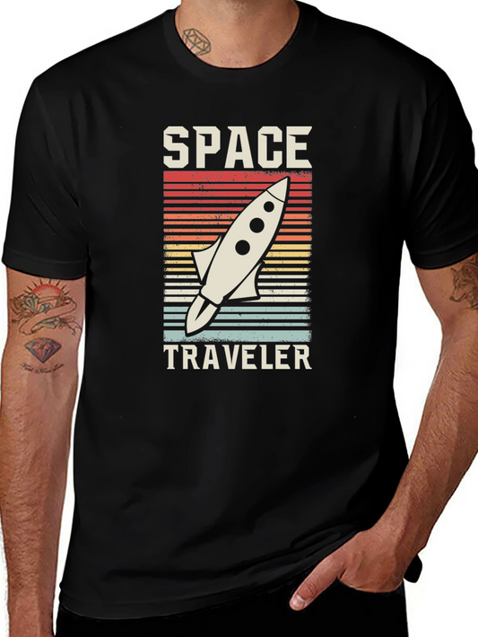 Space Traveler Retro T-Shirt