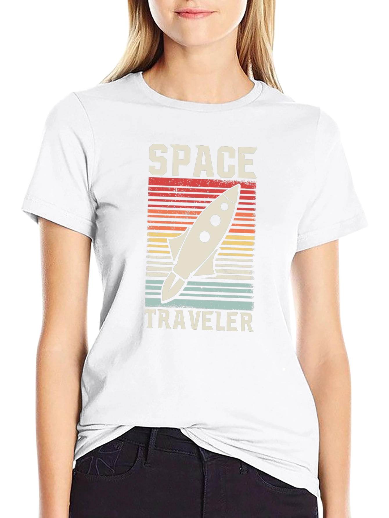 Space Traveler Retro T-Shirt