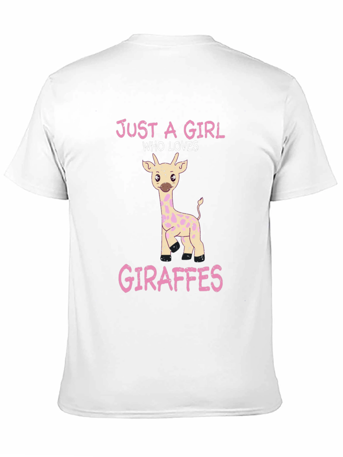 Just a Girl Who Loves Giraffes T-Shirt