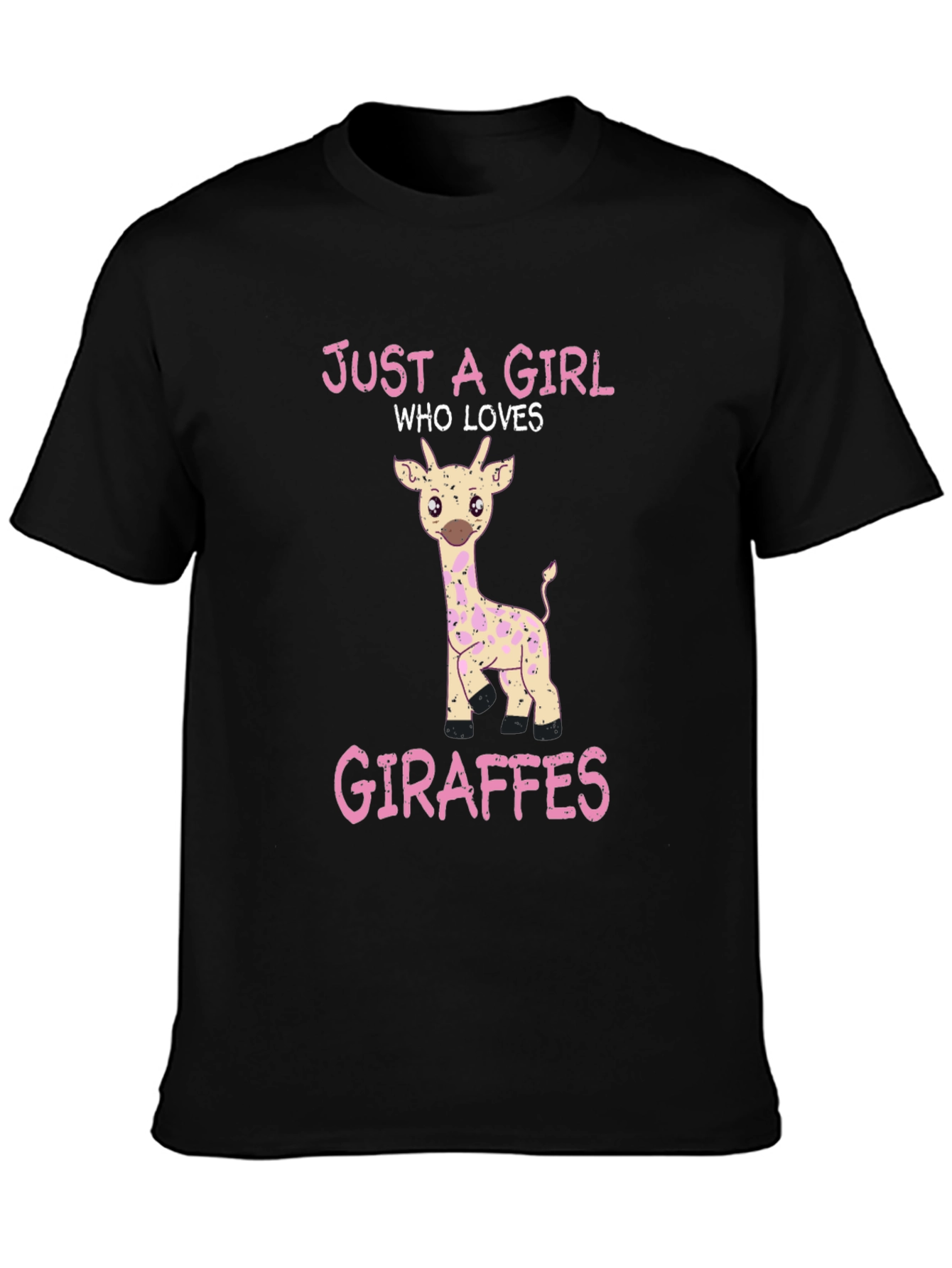 Just a Girl Who Loves Giraffes T-Shirt