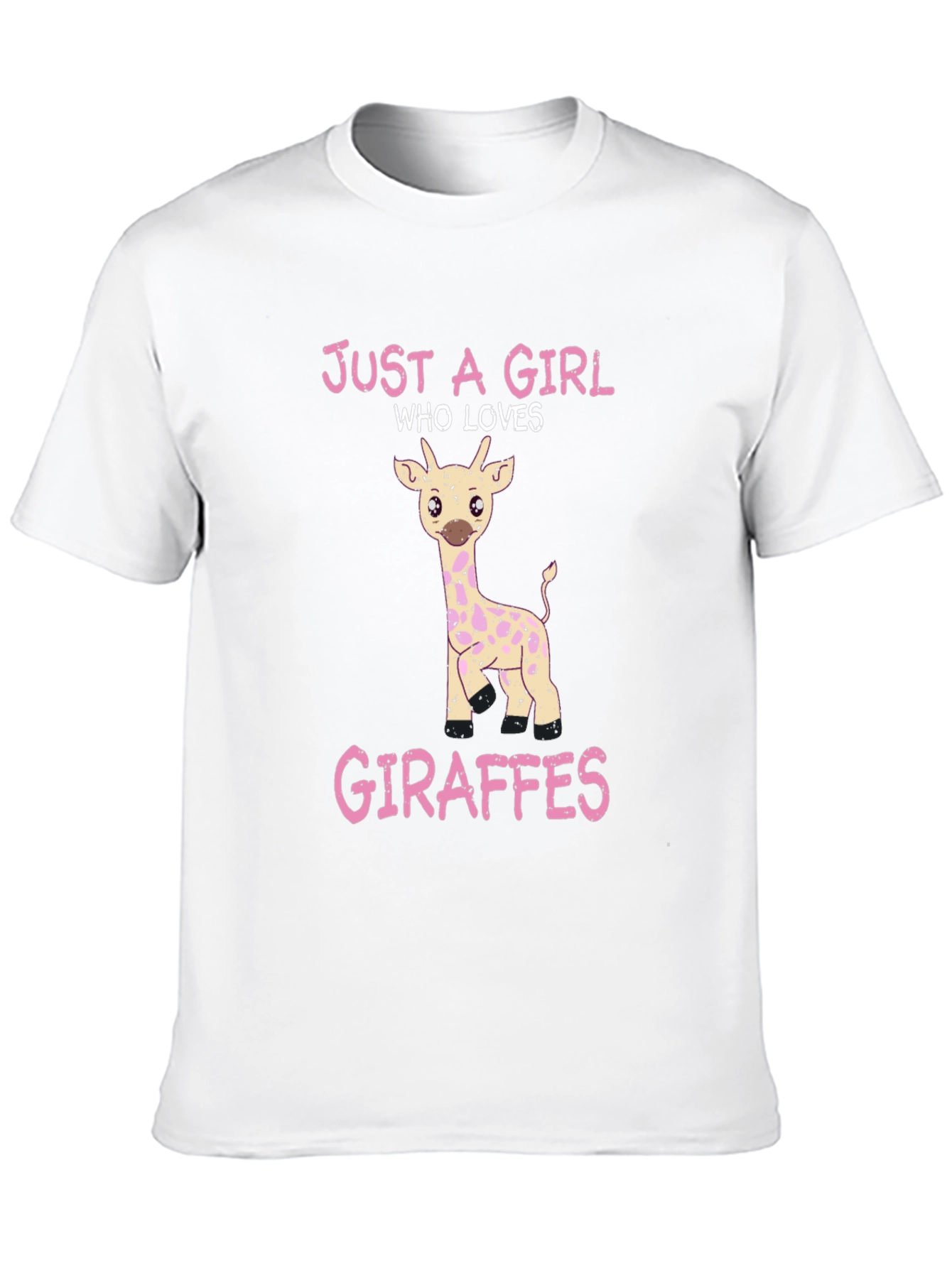 Just a Girl Who Loves Giraffes T-Shirt