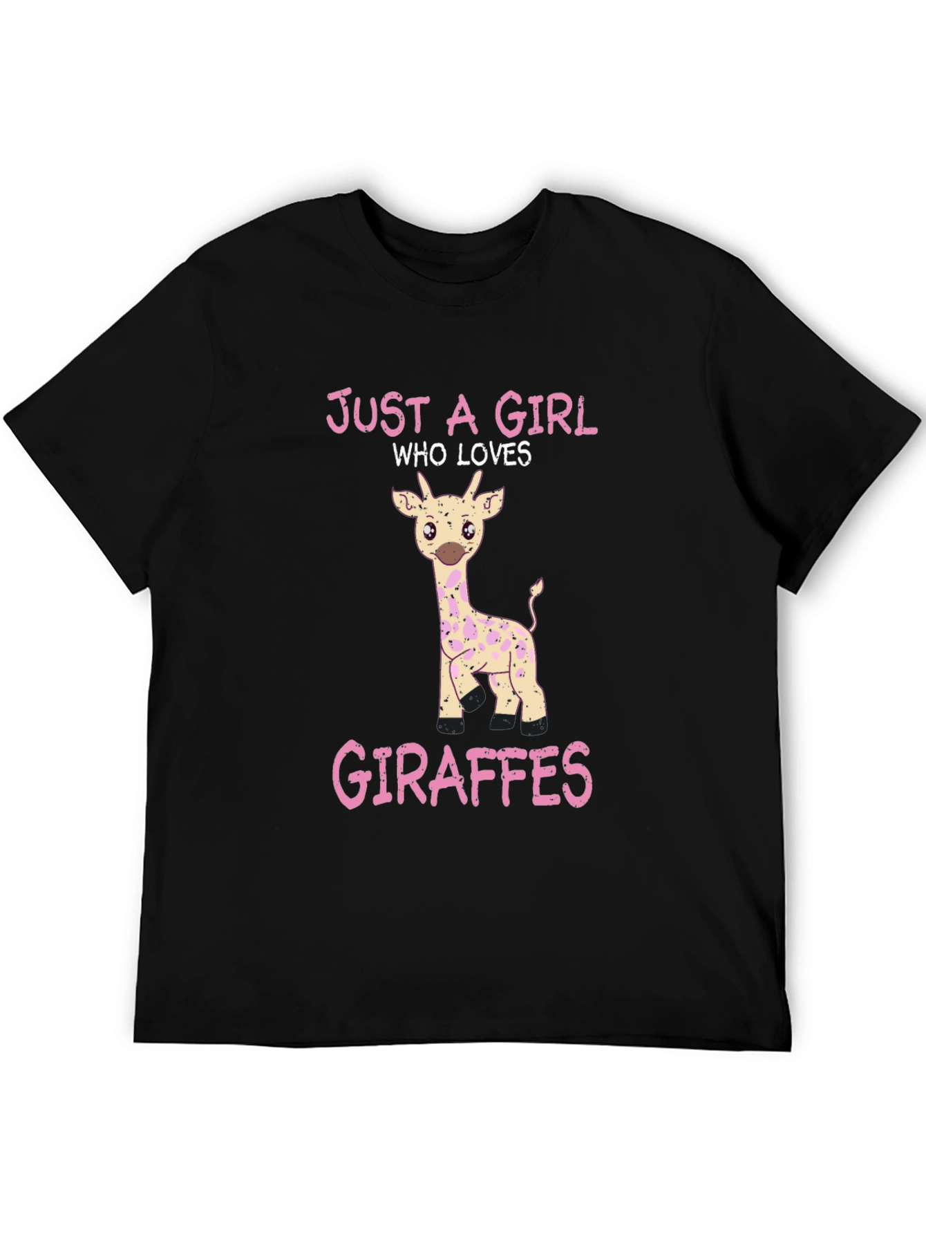 Just a Girl Who Loves Giraffes T-Shirt