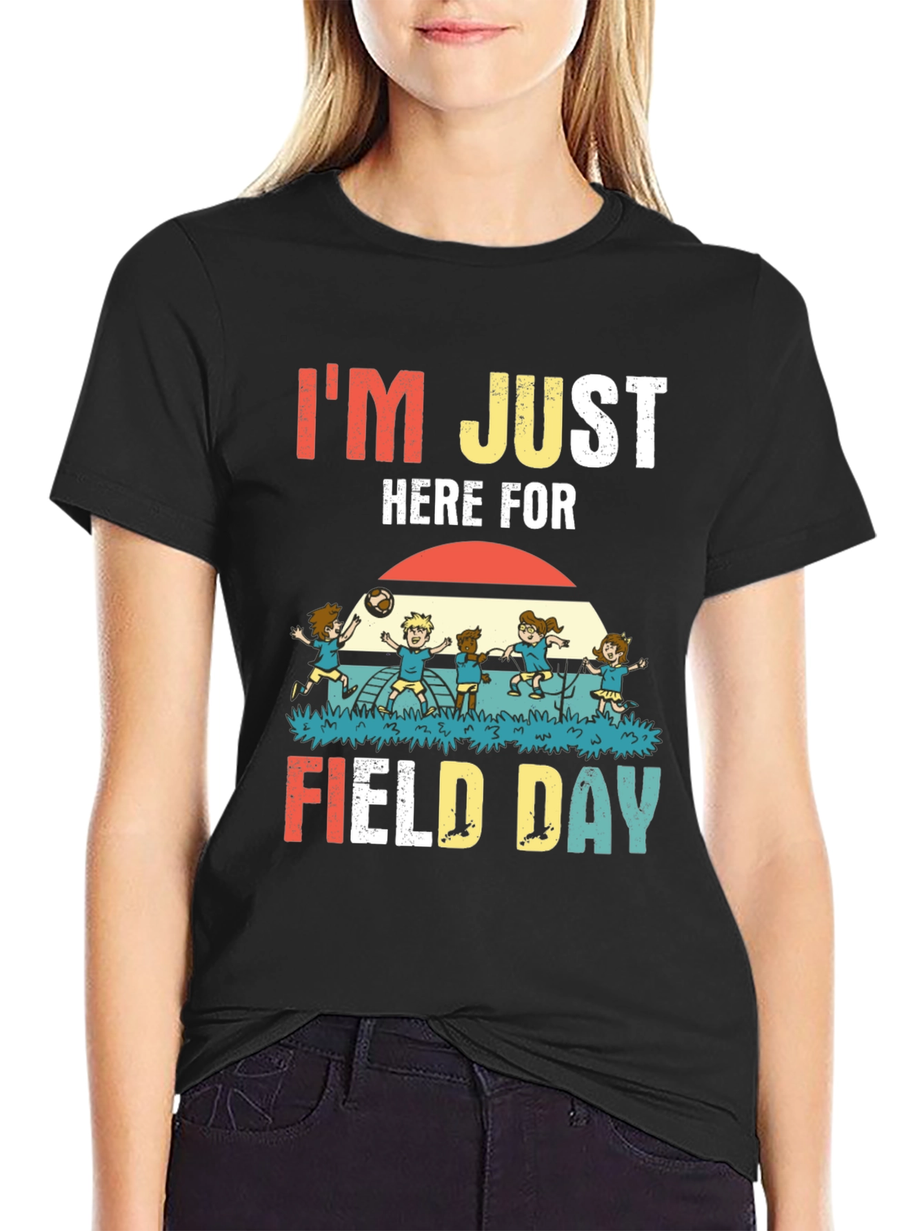 Im Just Here for Field Day T-Shirt