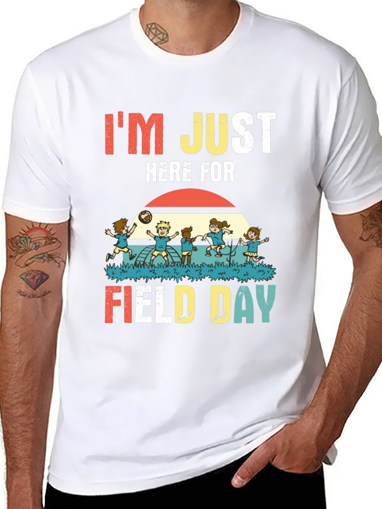 Im Just Here for Field Day T-Shirt