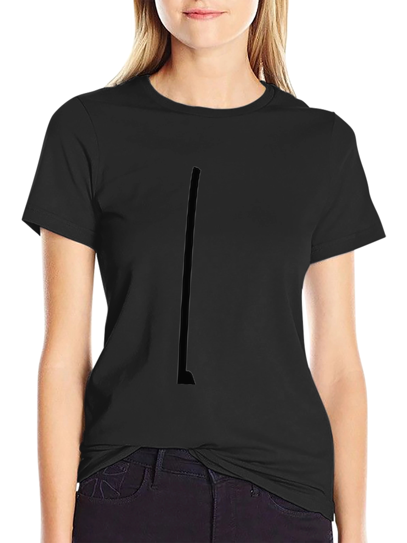 Mens Black Graphic T-Shirt