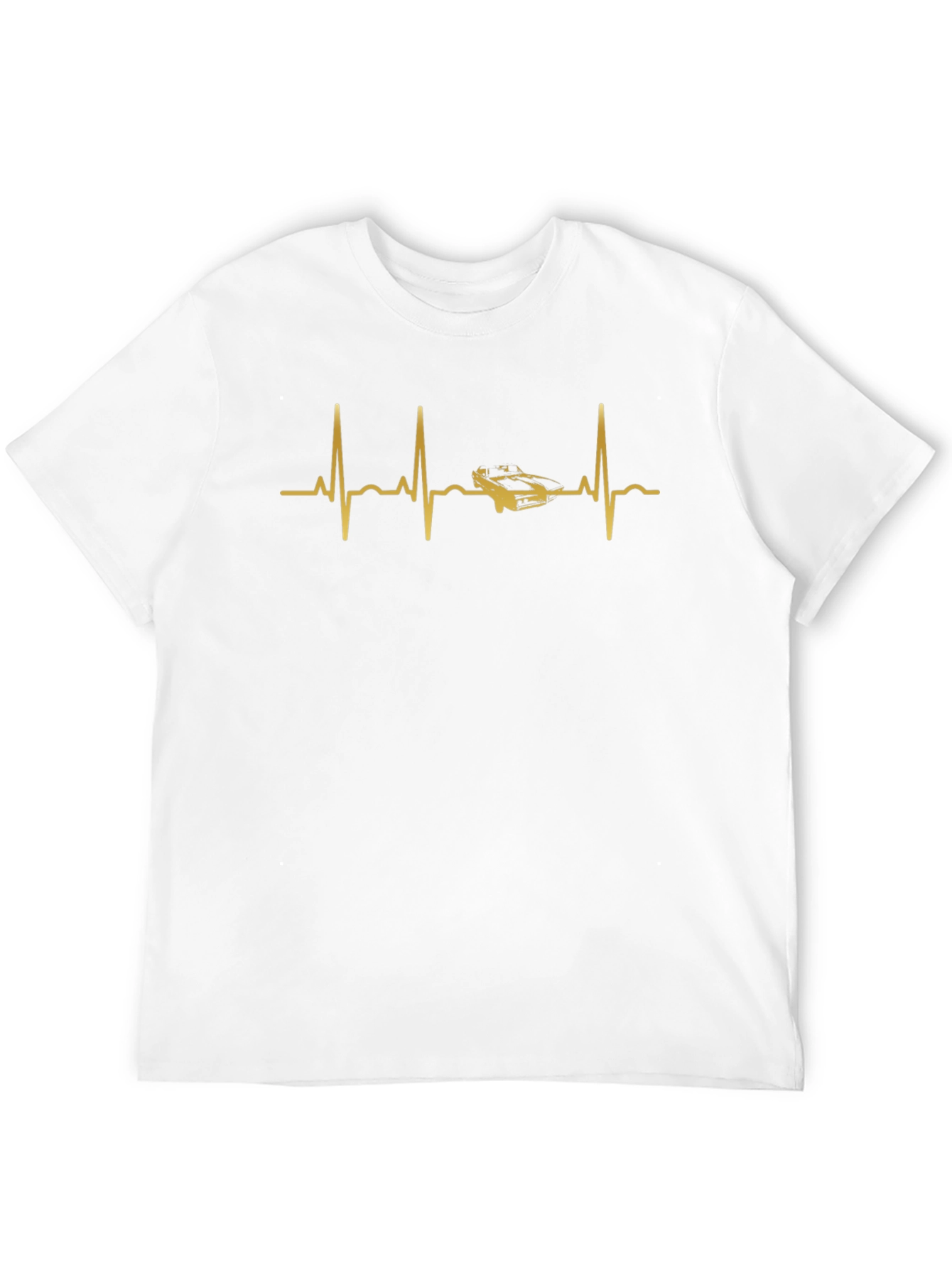 Car Heartbeat T-Shirt - Drivers Passion