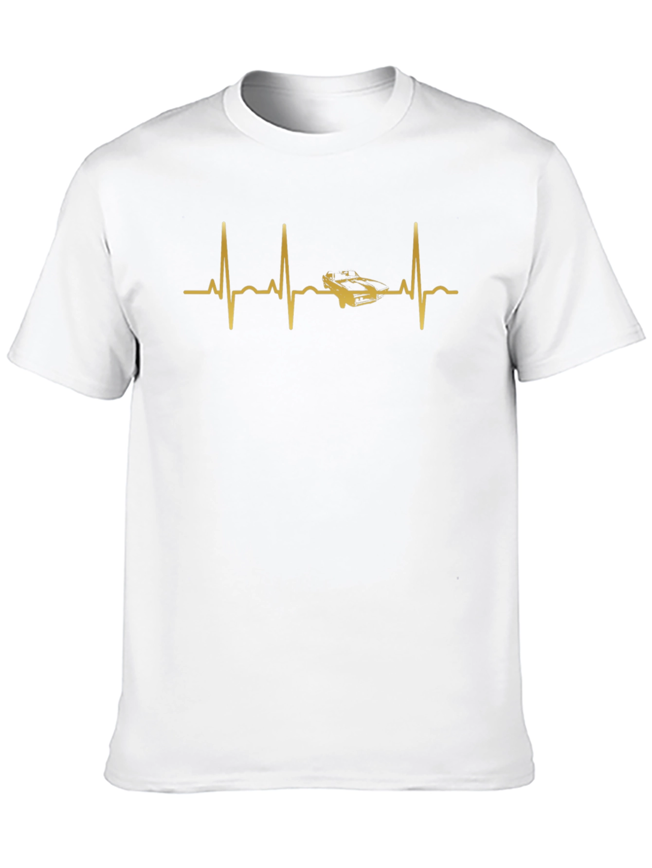 Car Heartbeat T-Shirt - Drivers Passion