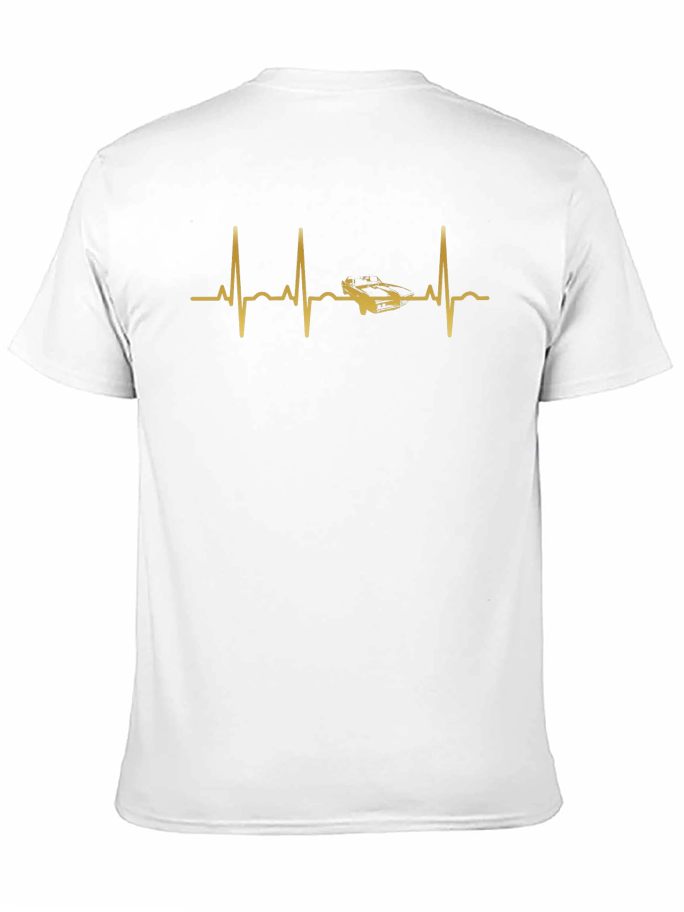 Car Heartbeat T-Shirt - Drivers Passion