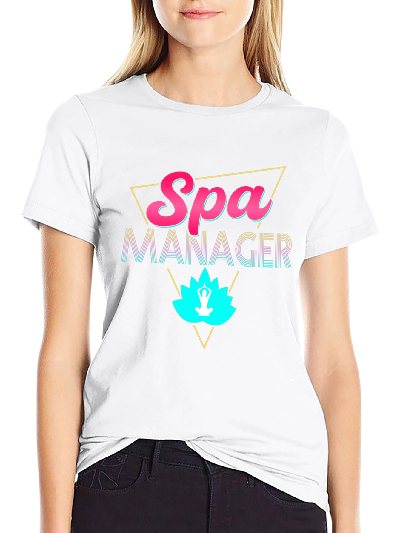 Spa Manager T-Shirt - Retro Style Tee