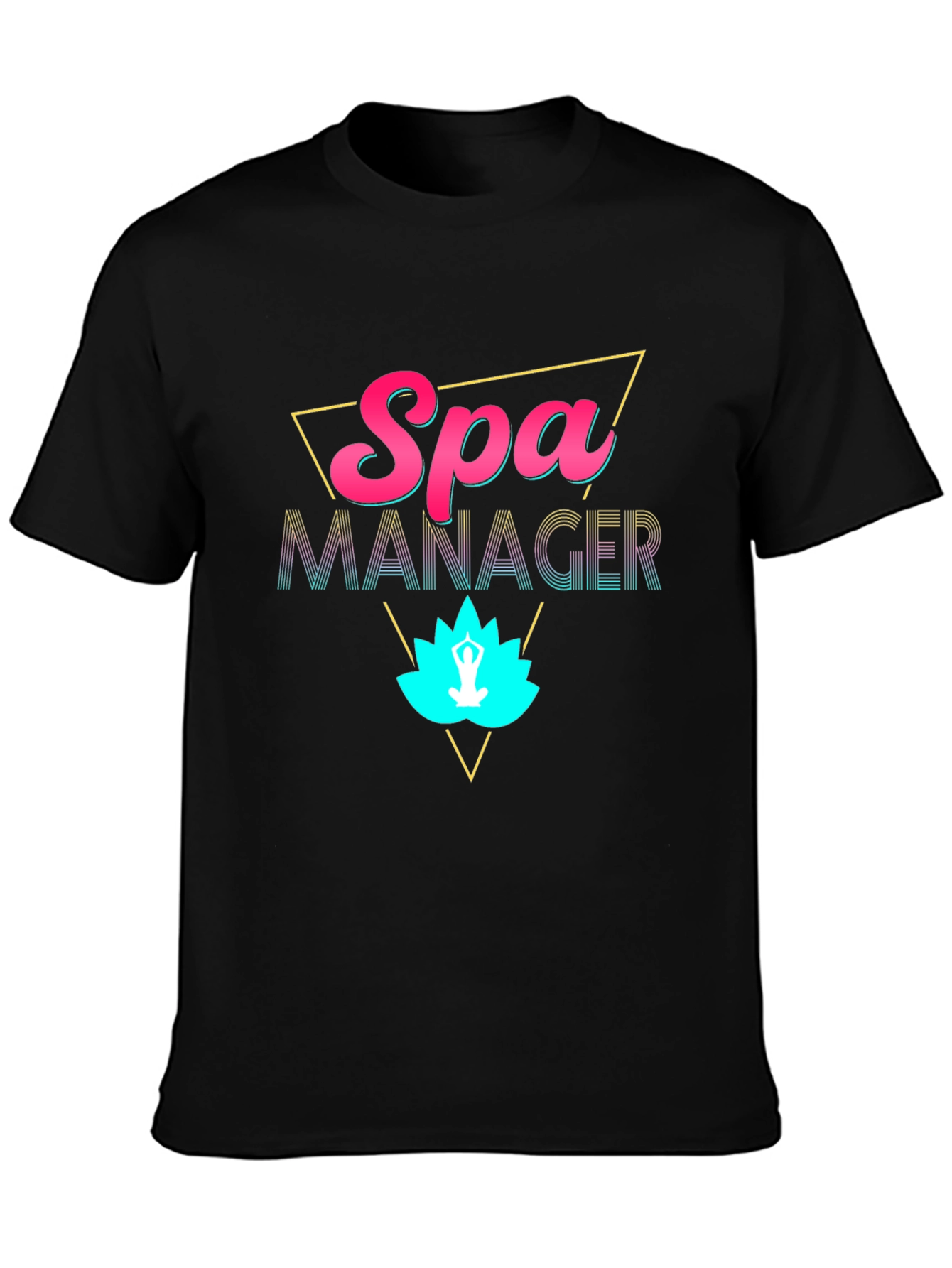 Spa Manager T-Shirt - Retro Style Tee
