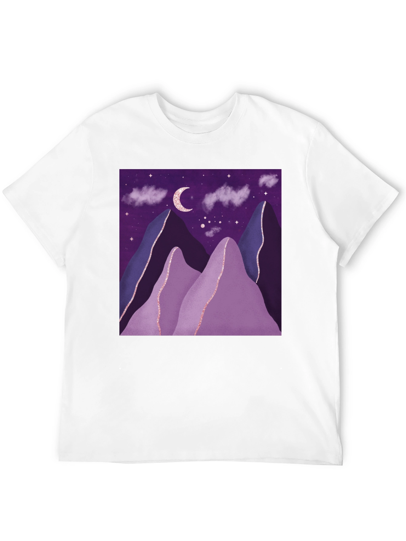 Night Sky Mountain T-Shirt