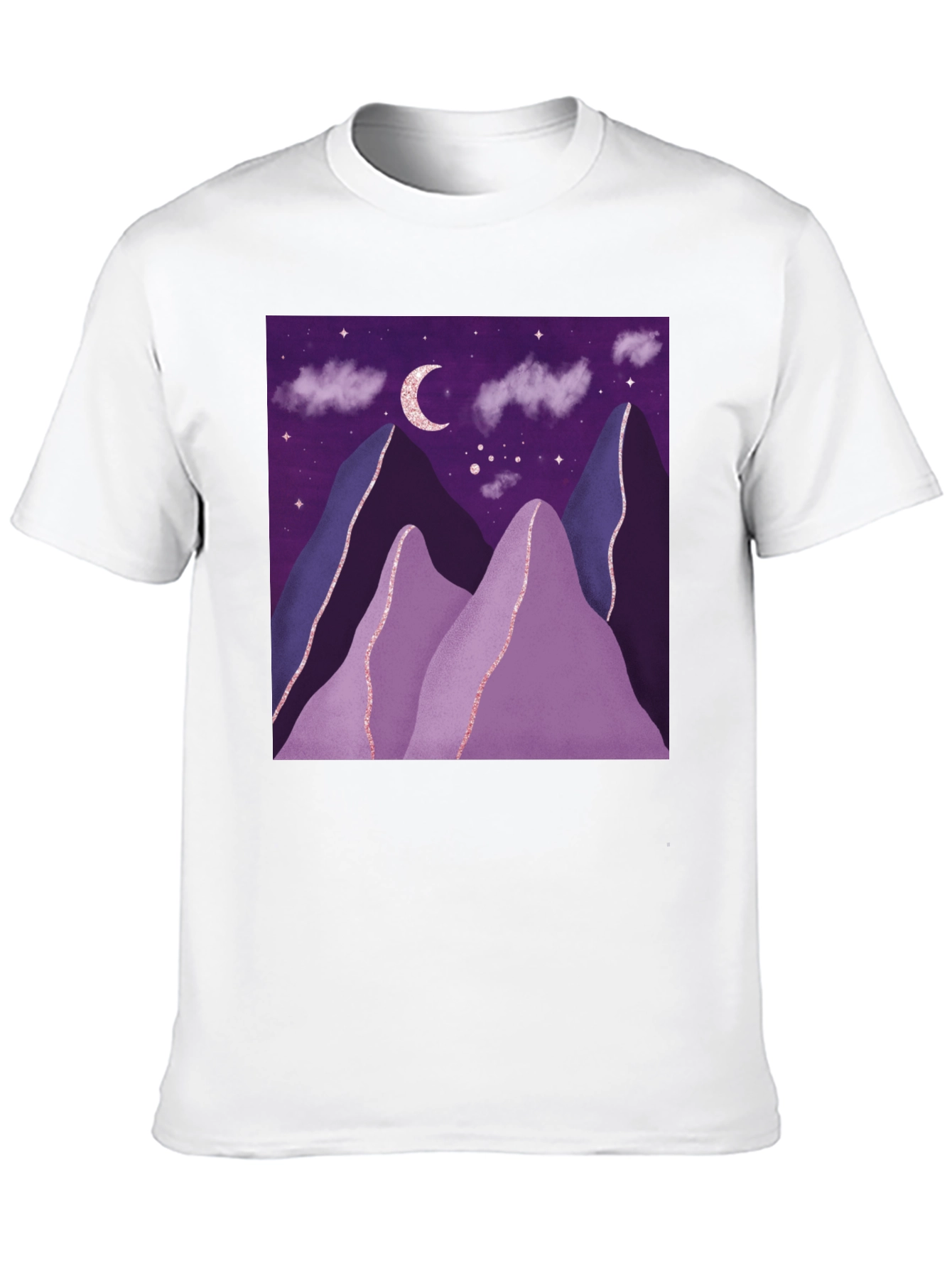 Night Sky Mountain T-Shirt
