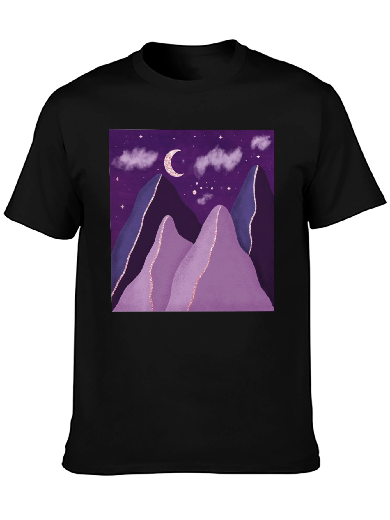 Night Sky Mountain T-Shirt