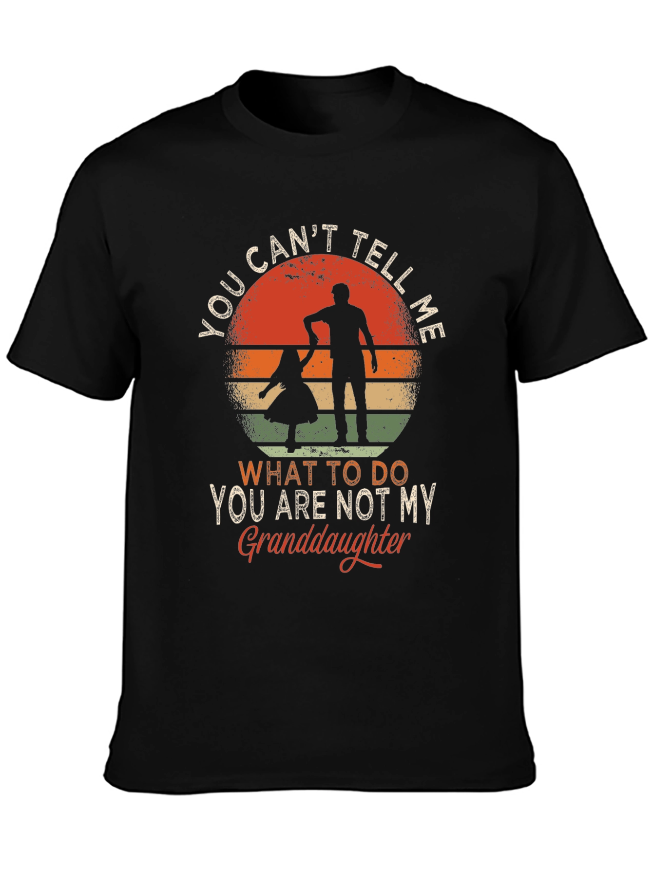 Grandfather Granddaughter Graphic Tee