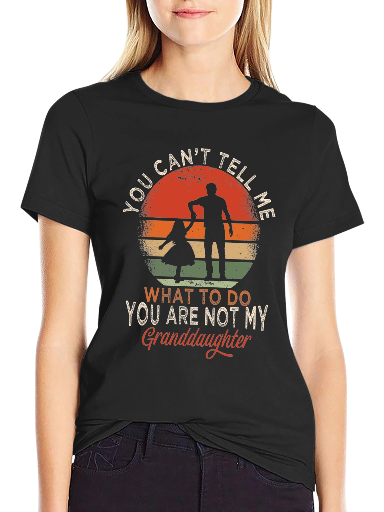 Grandfather Granddaughter Graphic Tee
