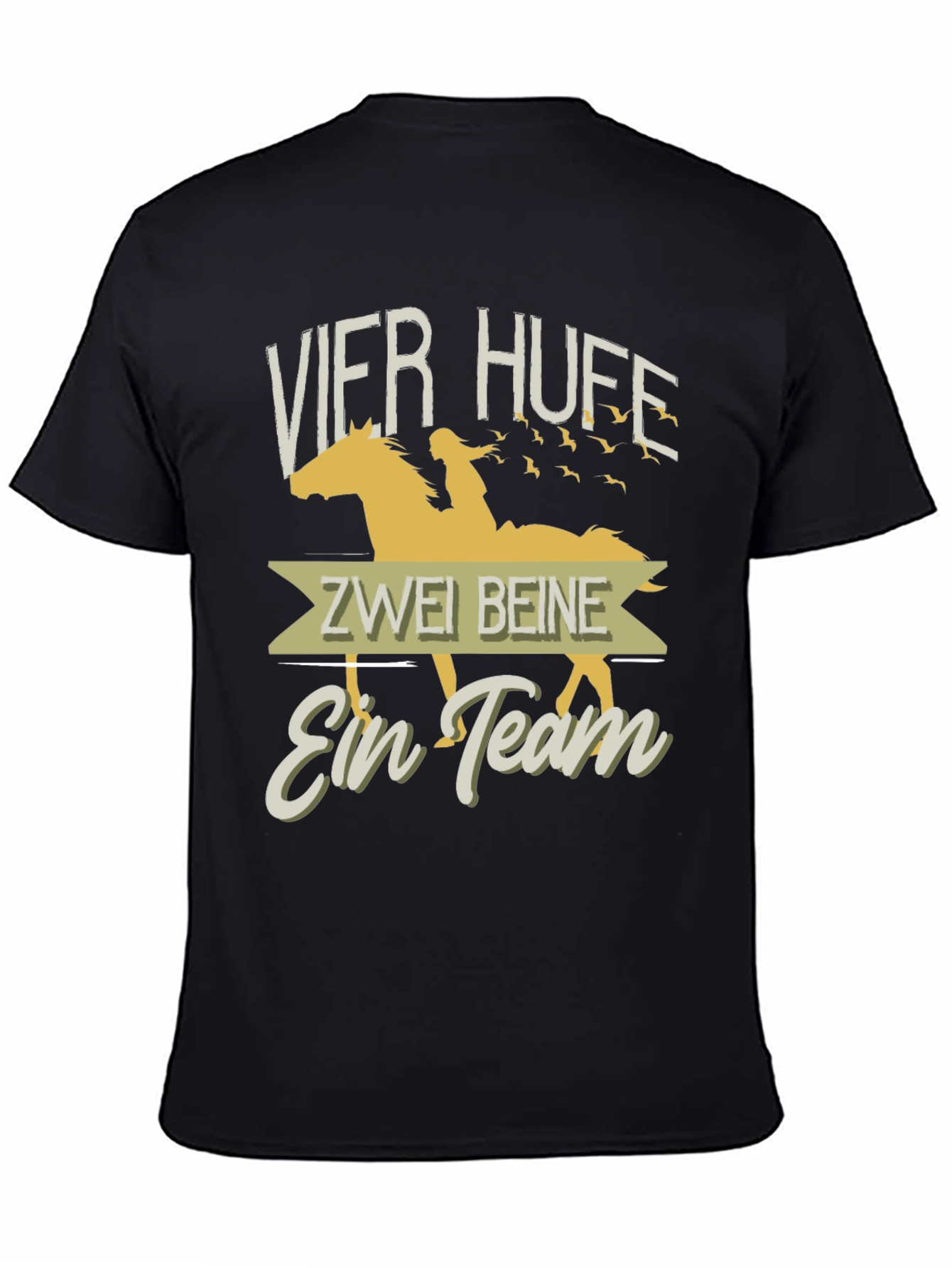 Horse & Rider Team T-Shirt - Equestrian Style