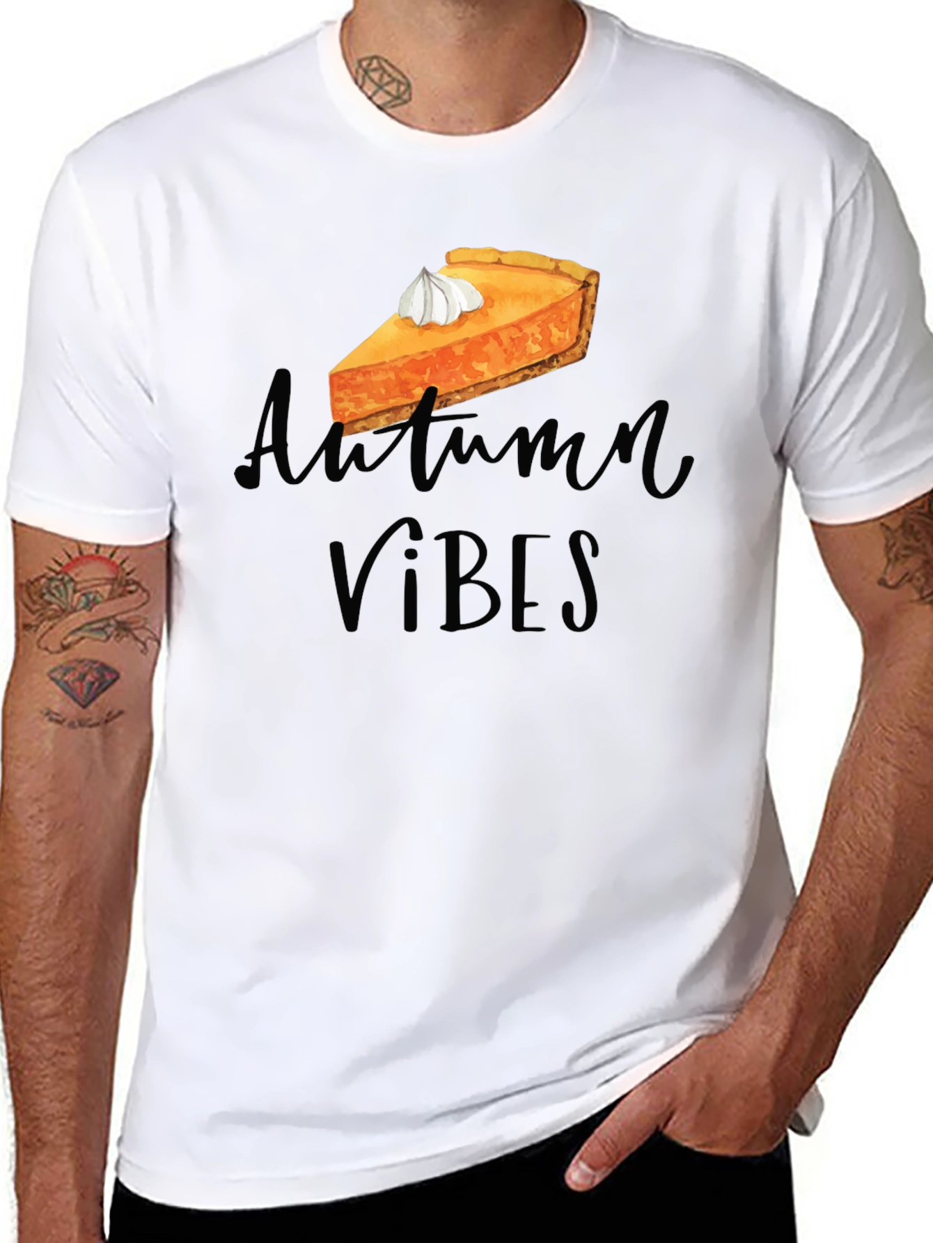 Autumn Vibes Pumpkin Pie T-Shirt