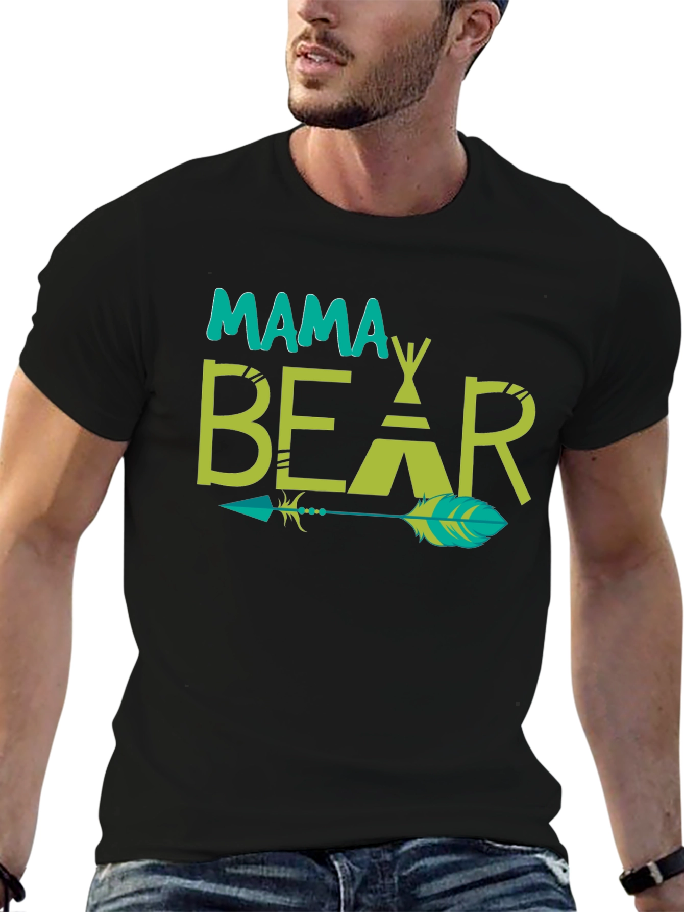 Mama Bear Arrow T-Shirt - Comfort Fit