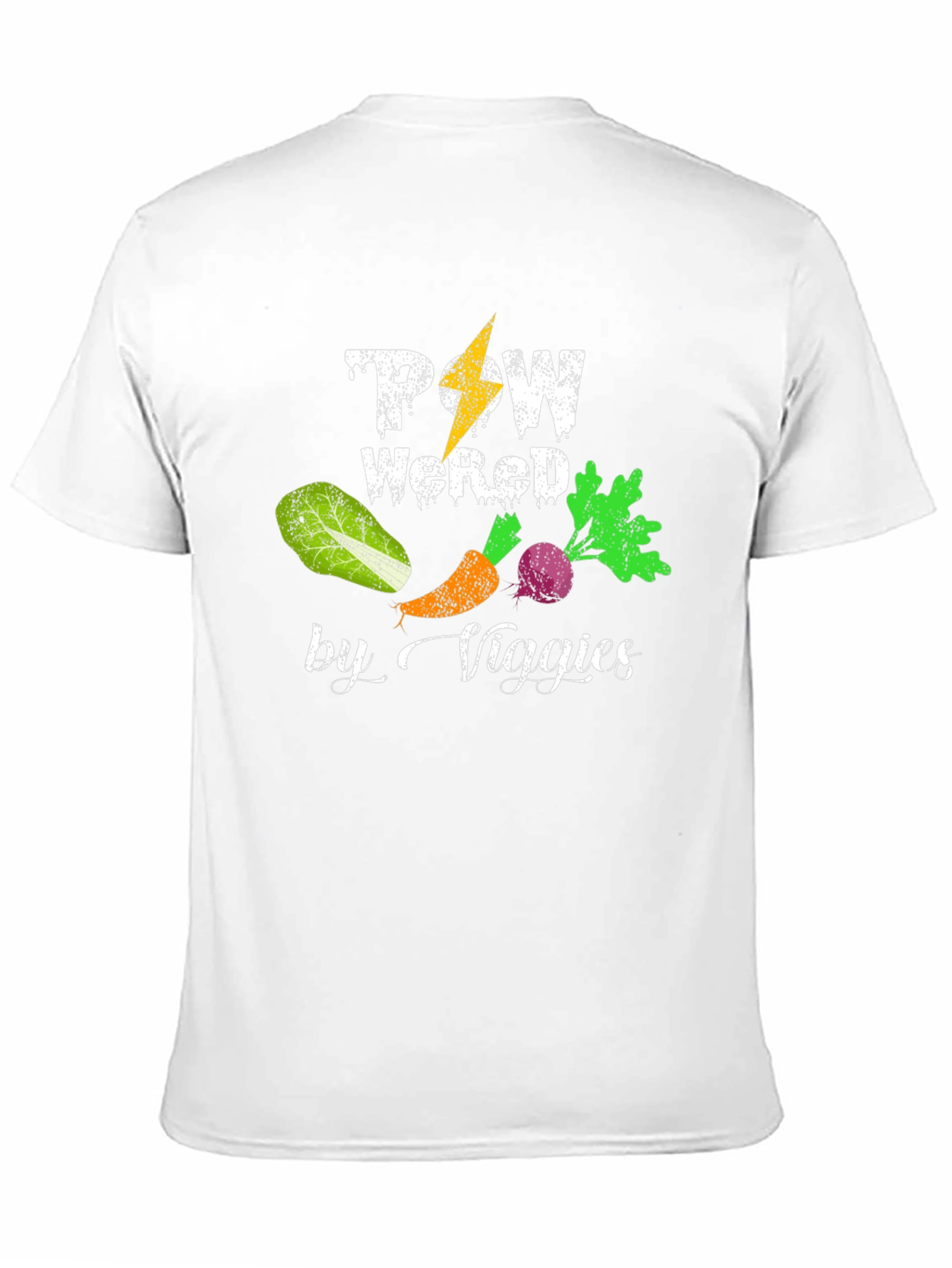 Powered By Veggies T-Shirt - Vegan Apparel