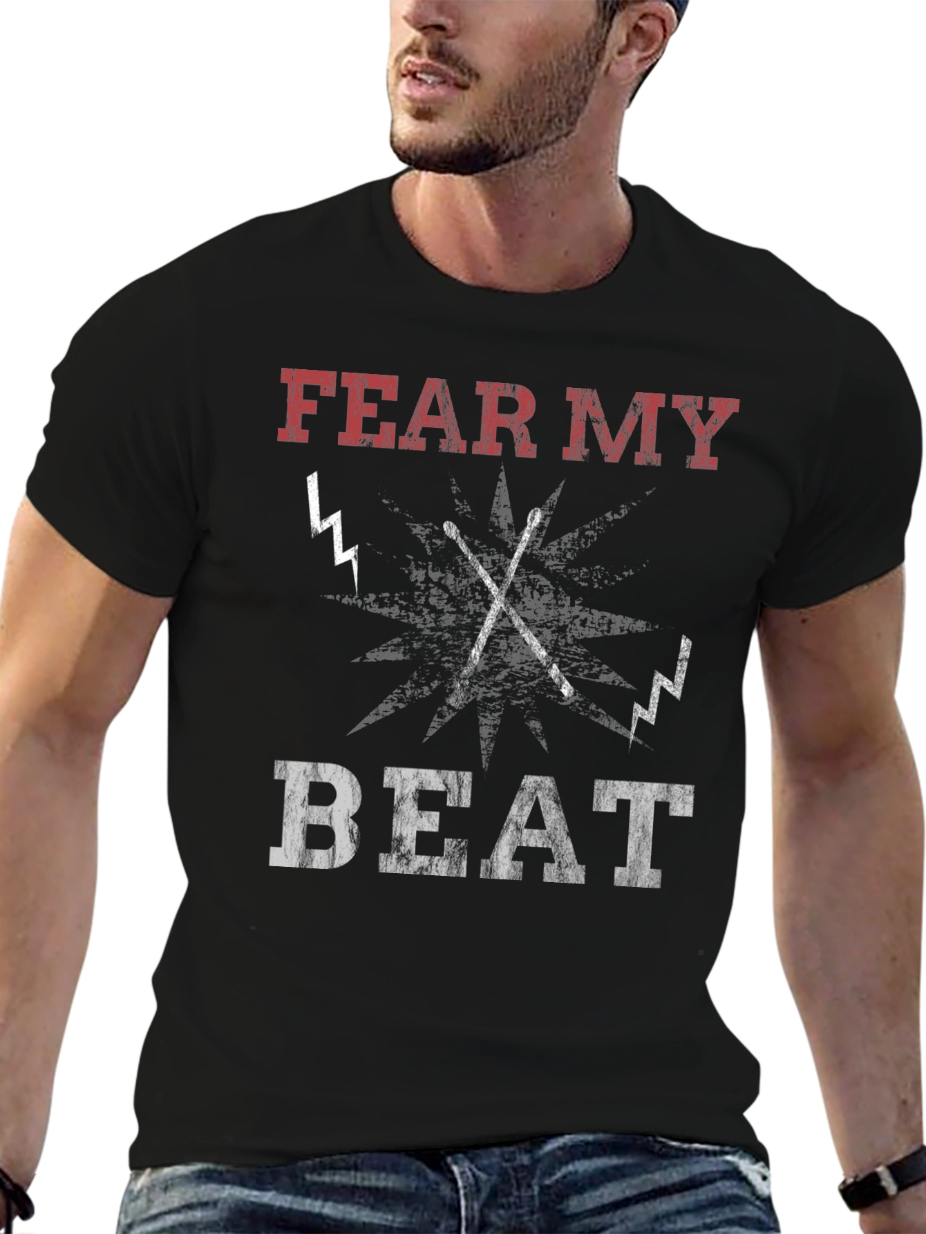 Fear My Beat Drummer T-Shirt