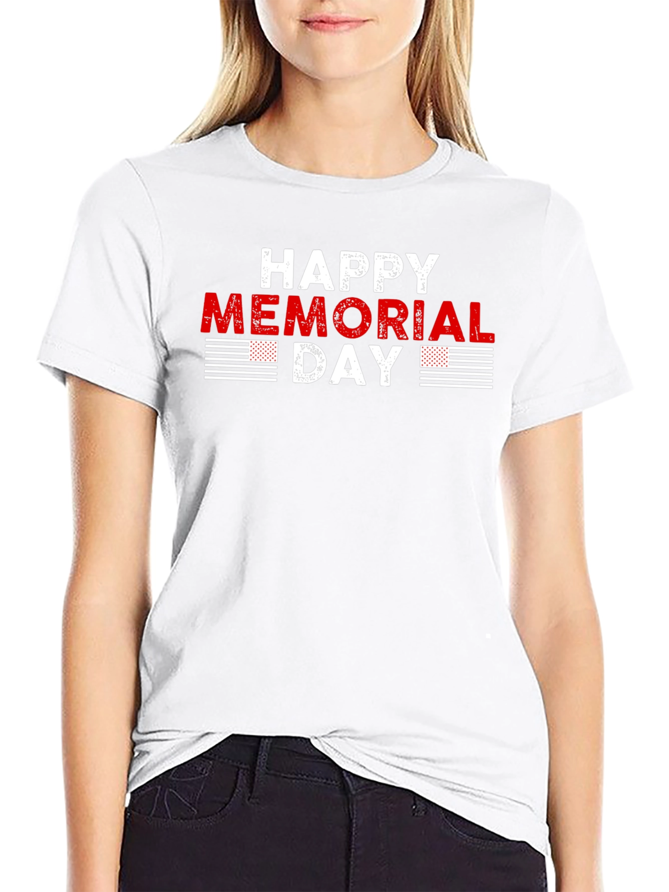 Happy Memorial Day Patriotic T-Shirt