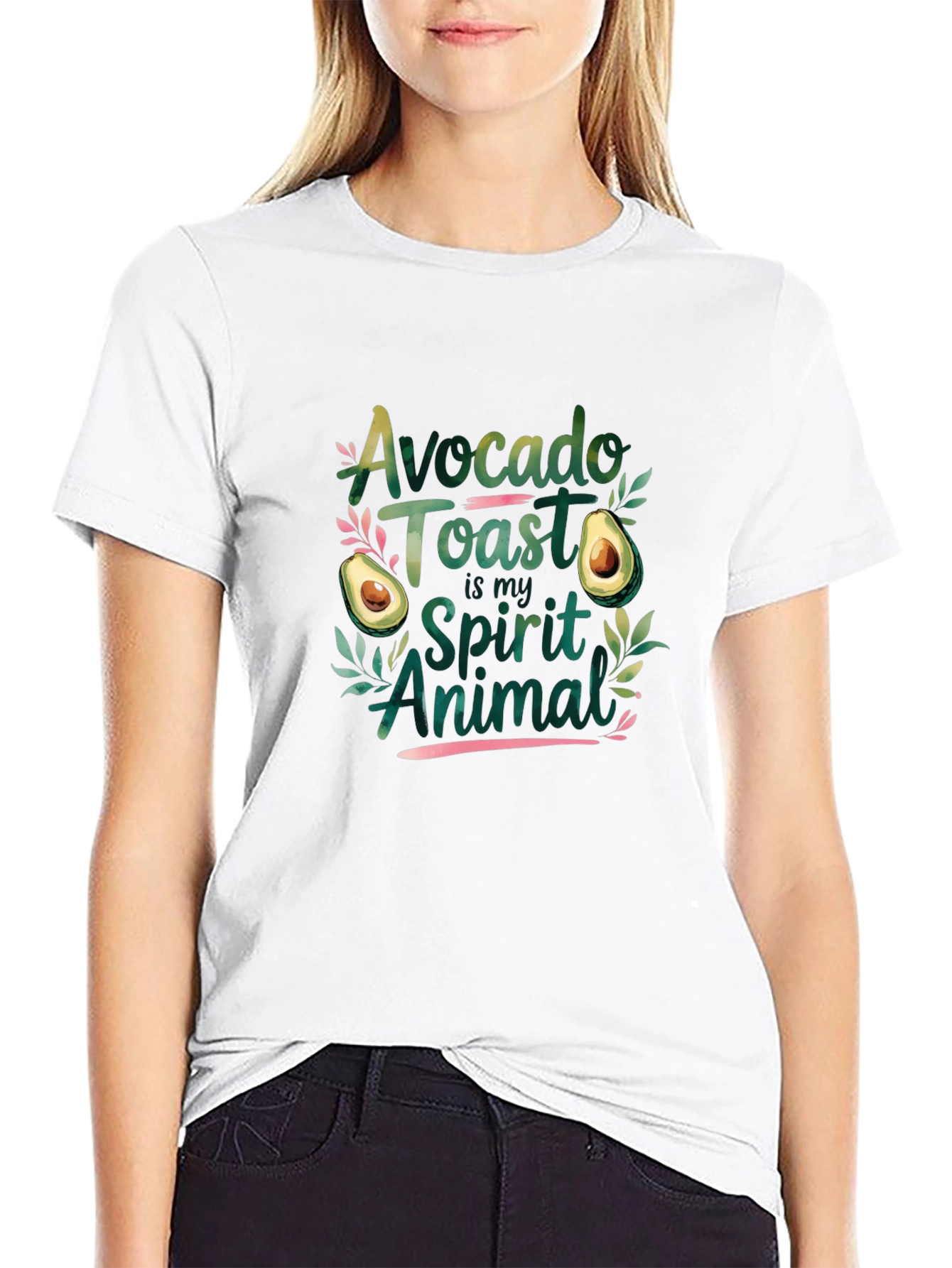Avocado Toast Spirit Animal Graphic Tee
