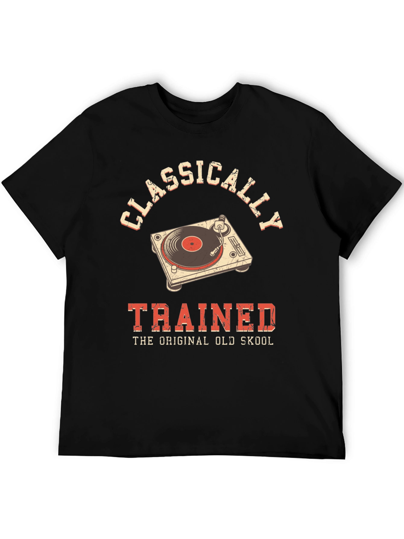 Classically Trained Vinyl Record Player T-Shirt
