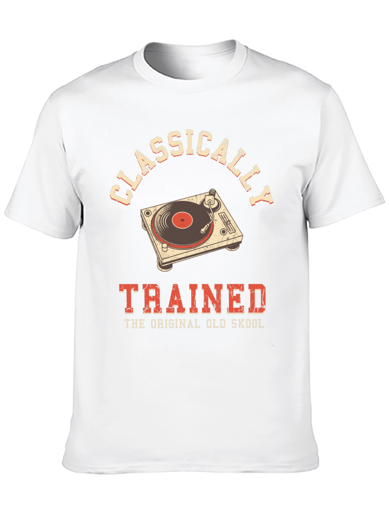 Classically Trained Vinyl Record Player T-Shirt