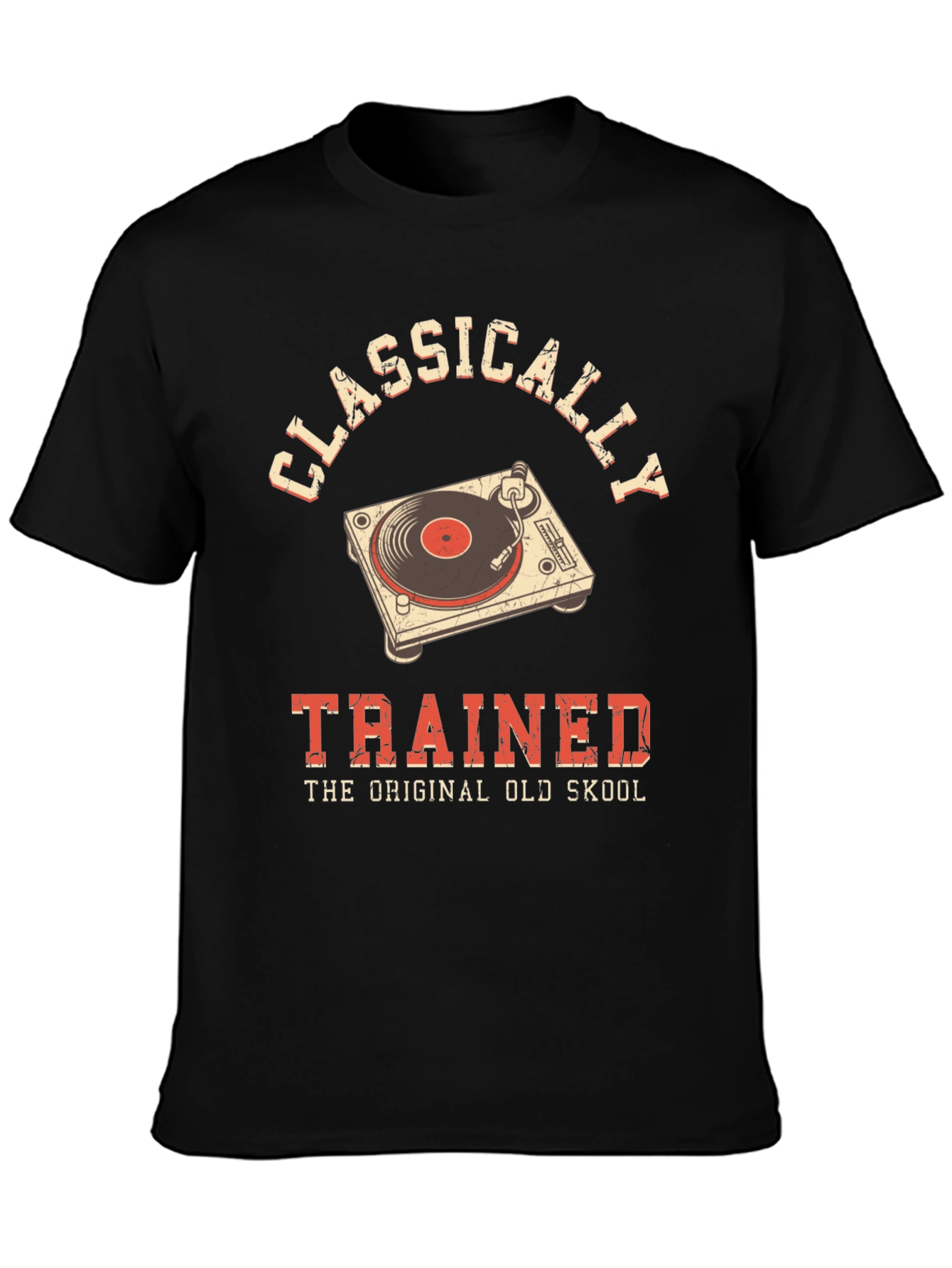Classically Trained Vinyl Record Player T-Shirt
