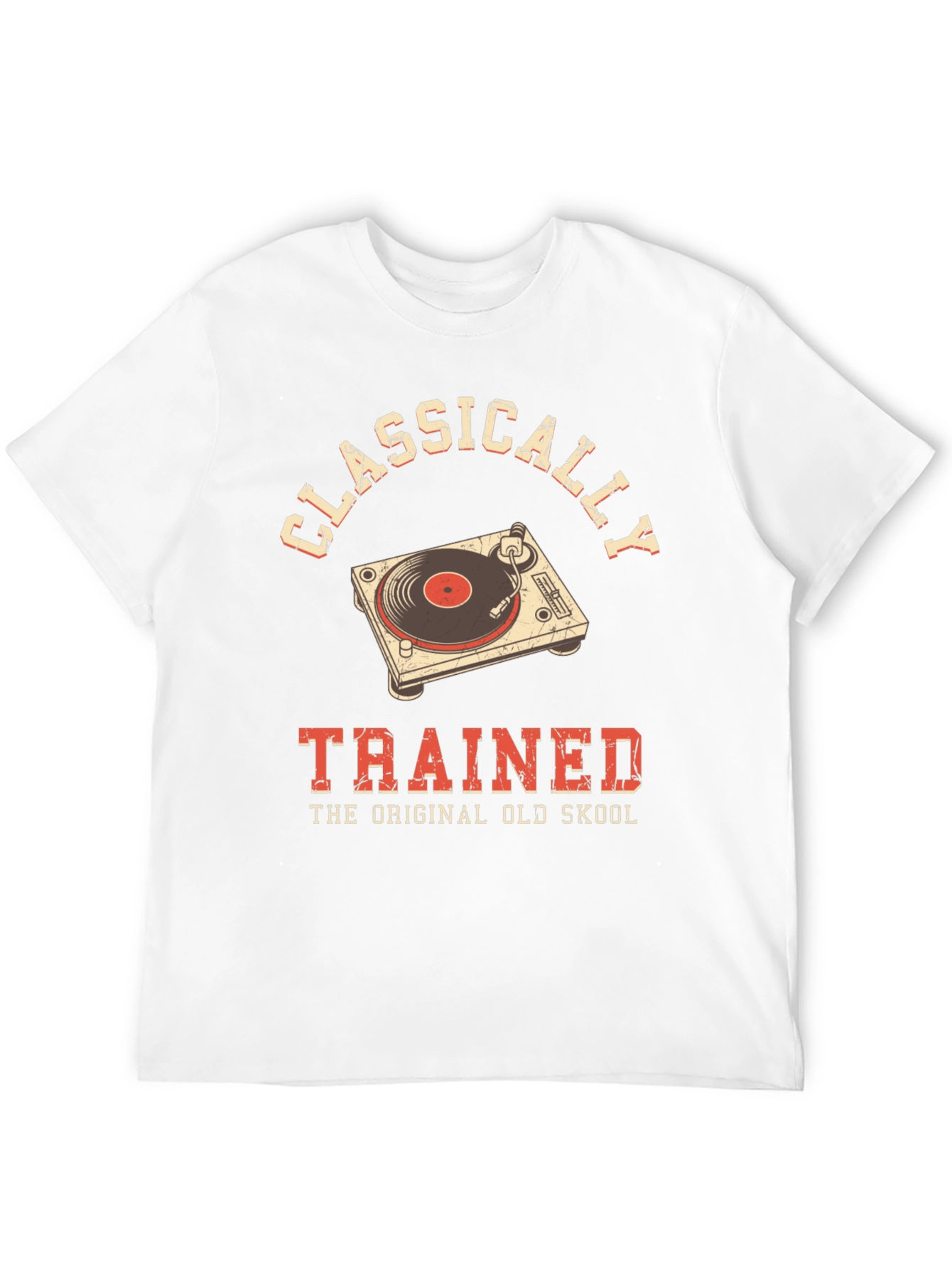 Classically Trained Vinyl Record Player T-Shirt