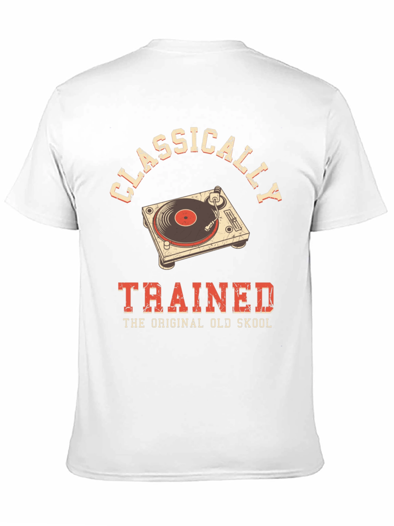 Classically Trained Vinyl Record Player T-Shirt