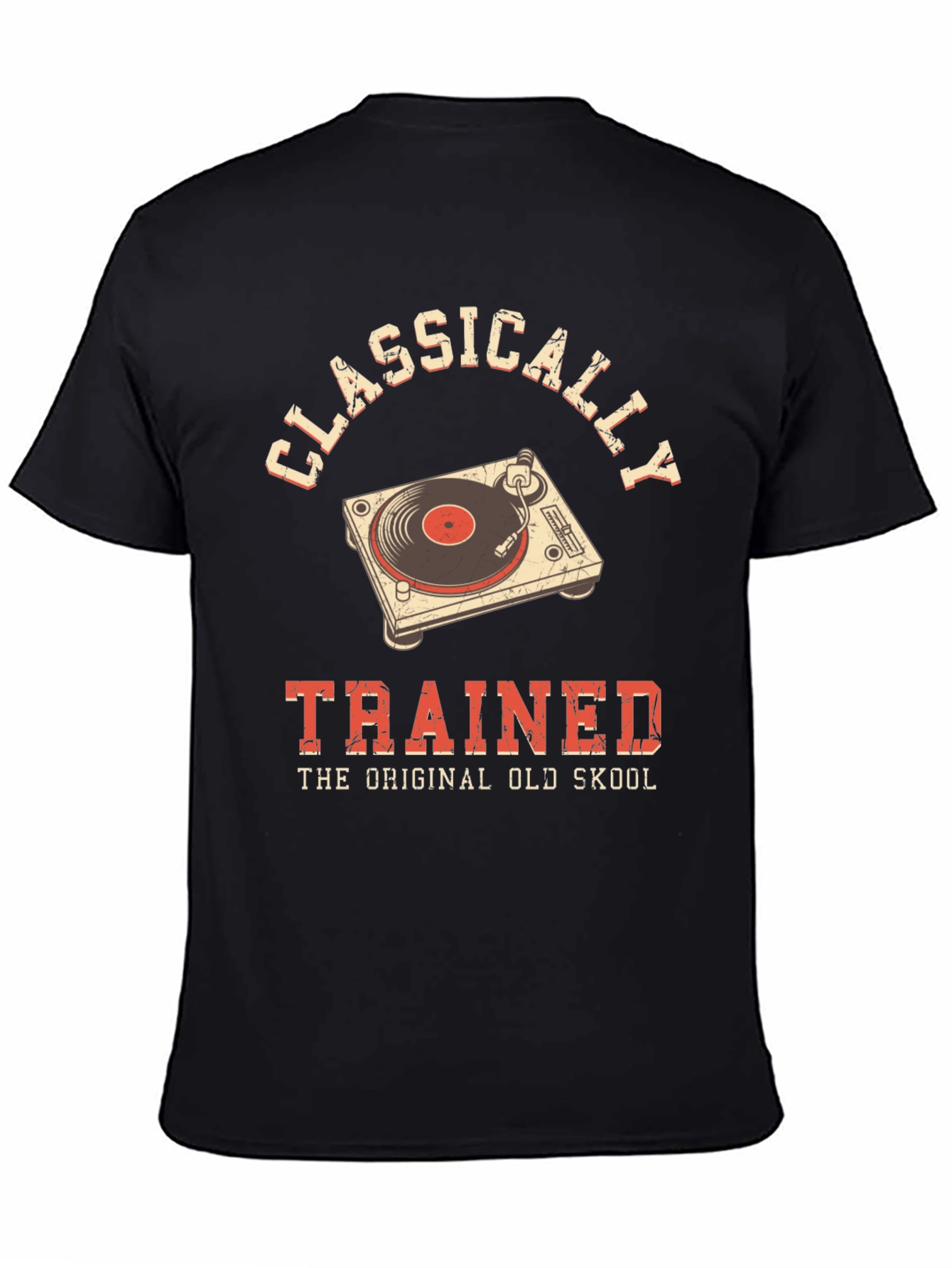 Classically Trained Vinyl Record Player T-Shirt