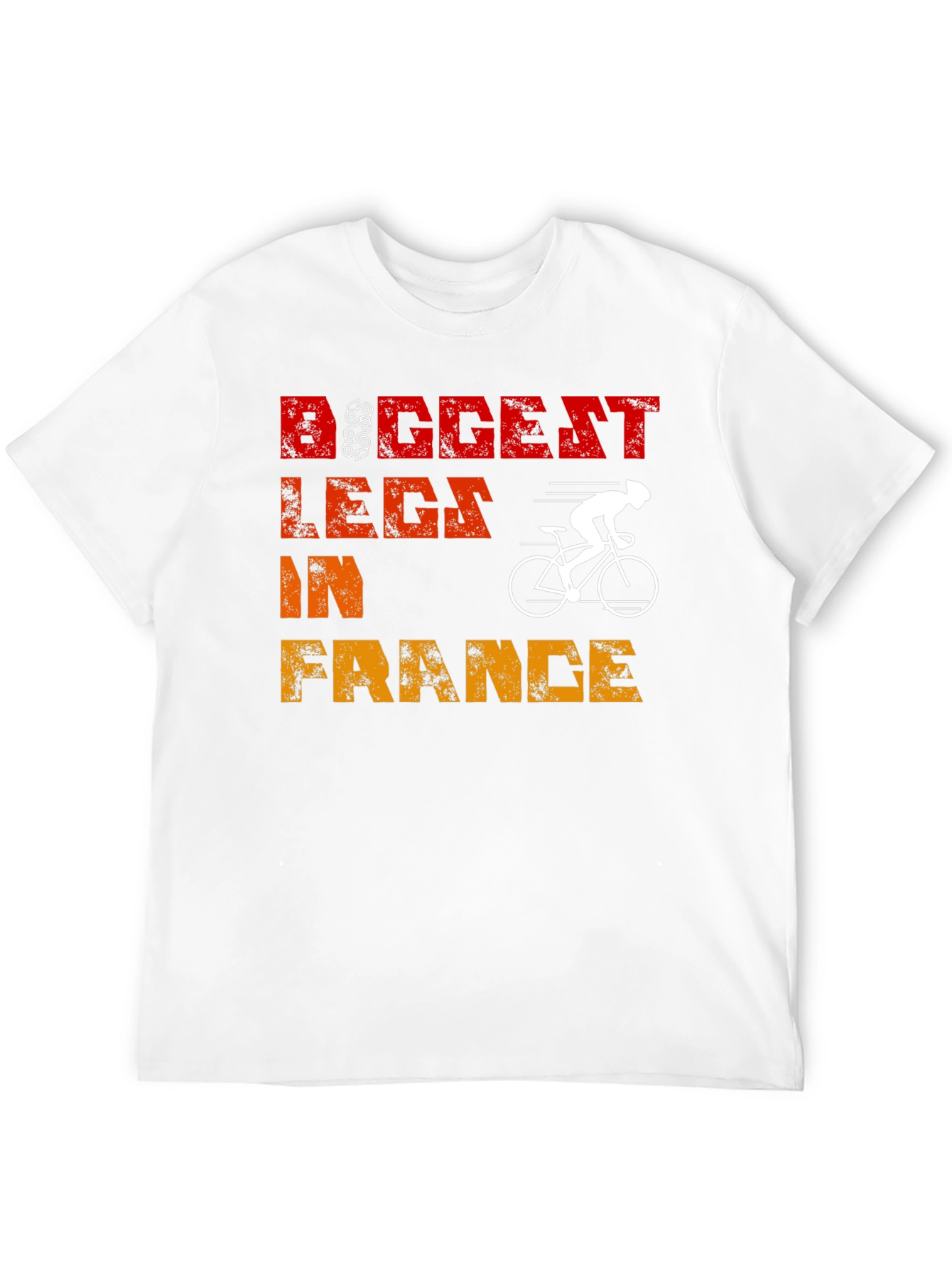 Biggest Legs in France Cycling T-Shirt
