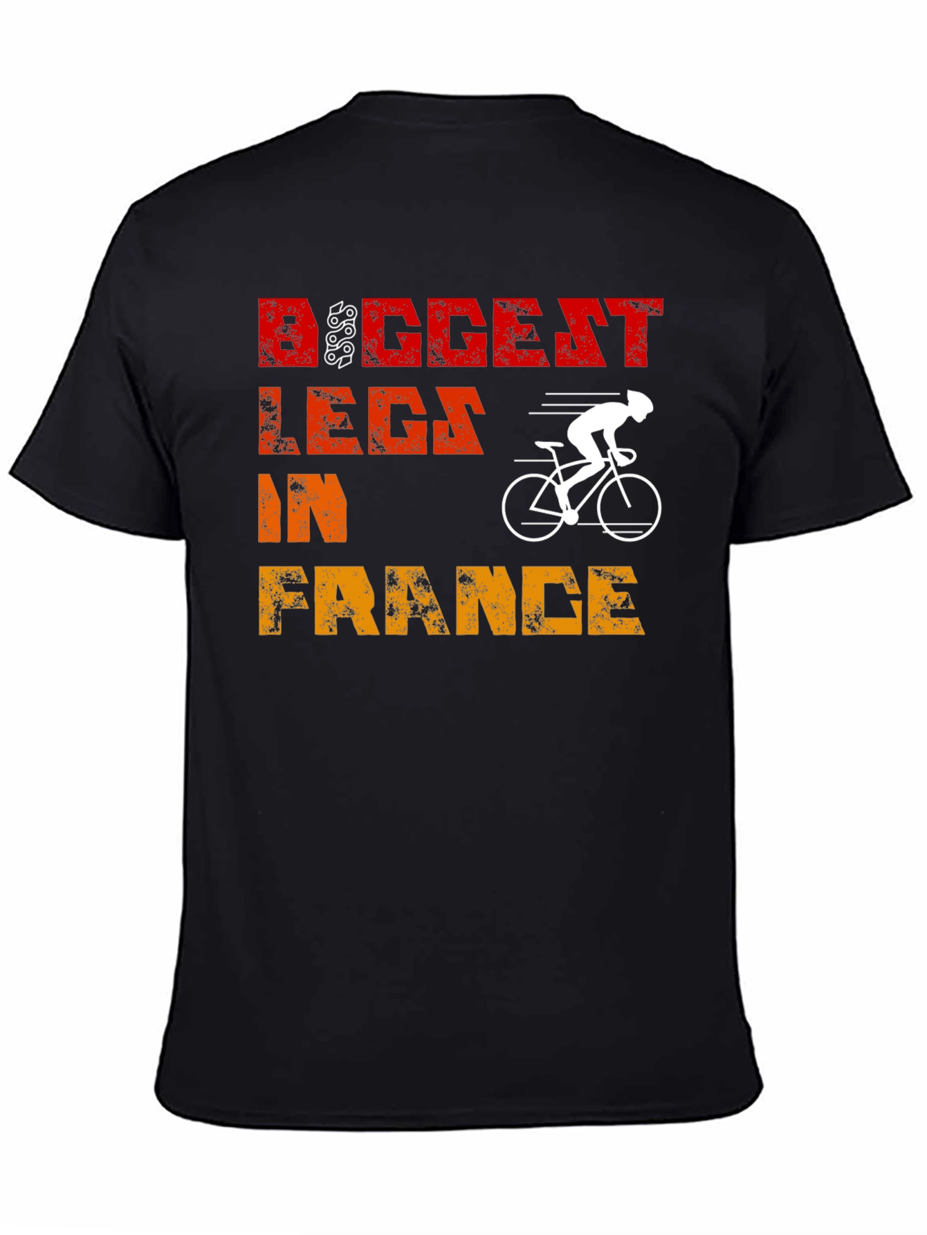Biggest Legs in France Cycling T-Shirt