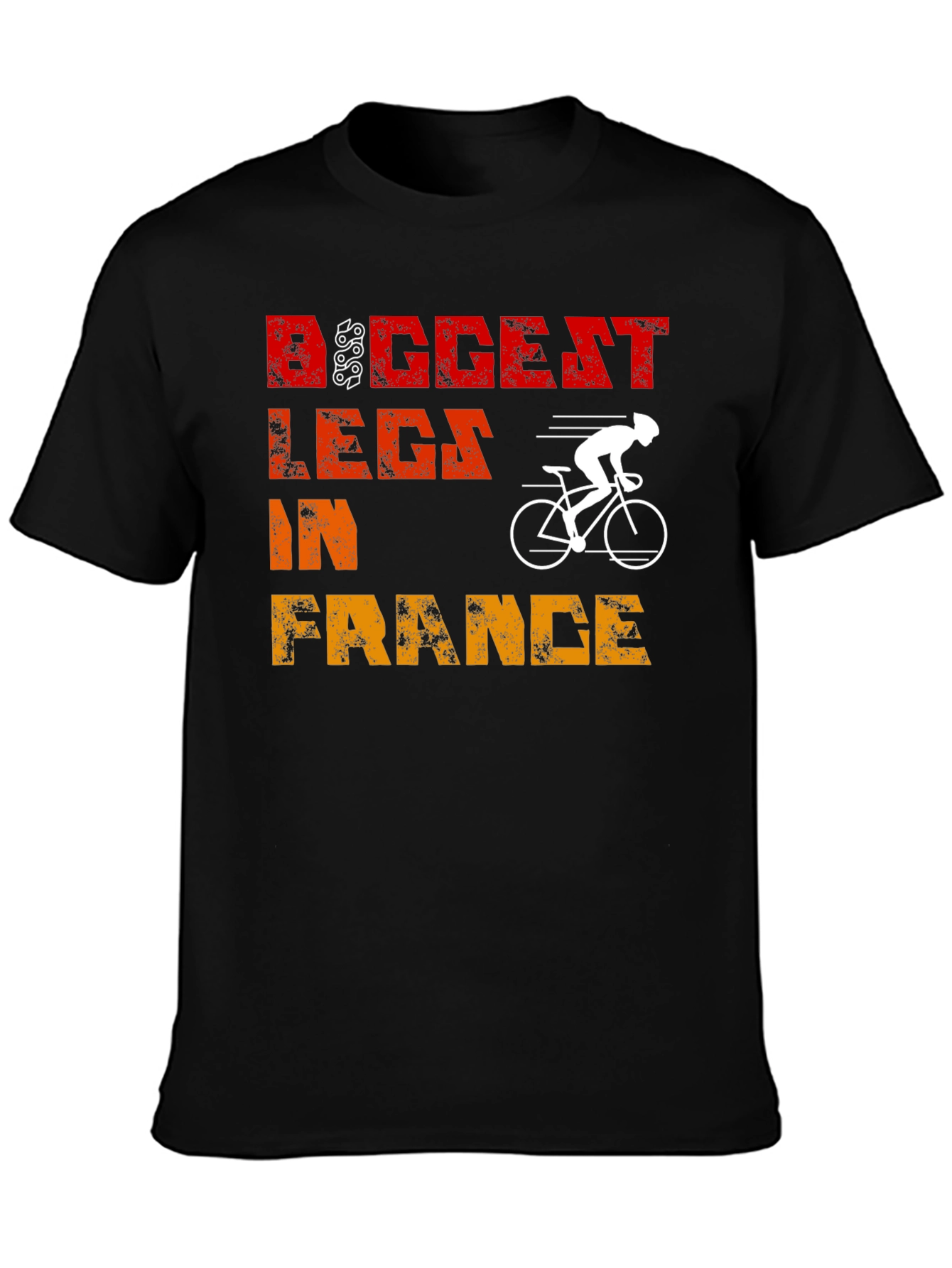 Biggest Legs in France Cycling T-Shirt