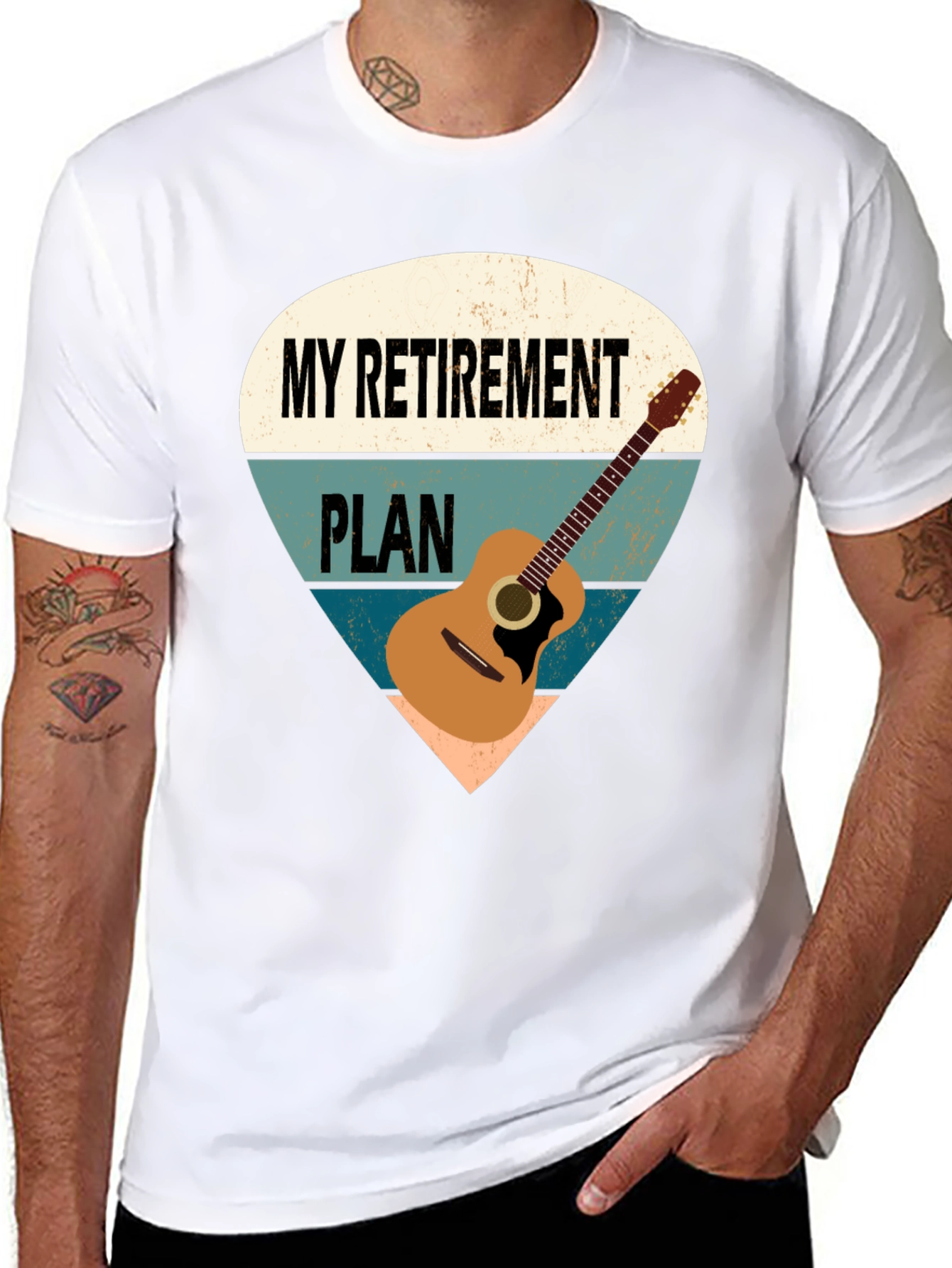 My Retirement Plan Guitar T-Shirt