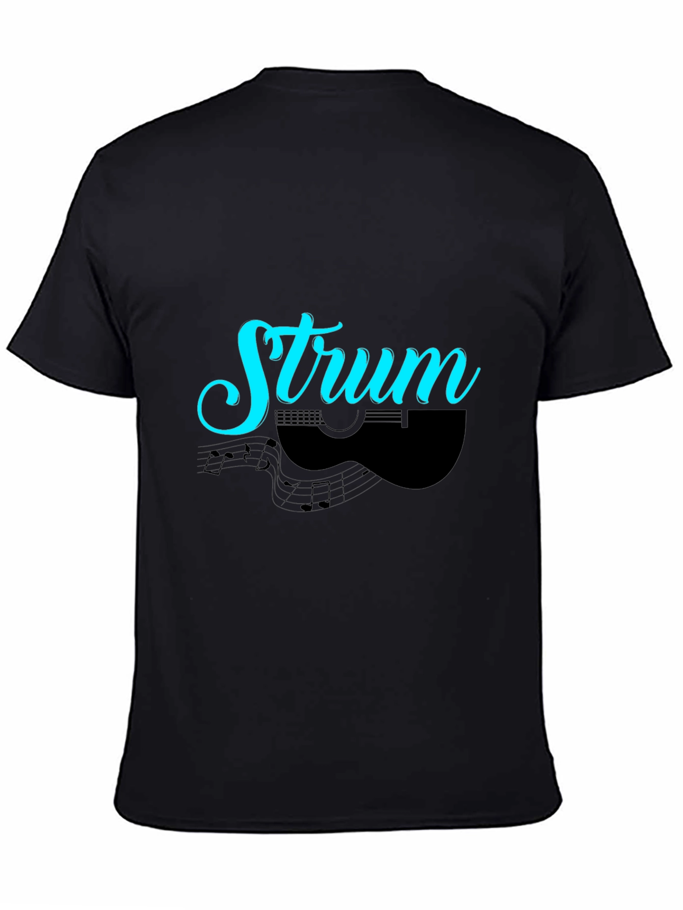 Strum Guitar Graphic T-Shirt