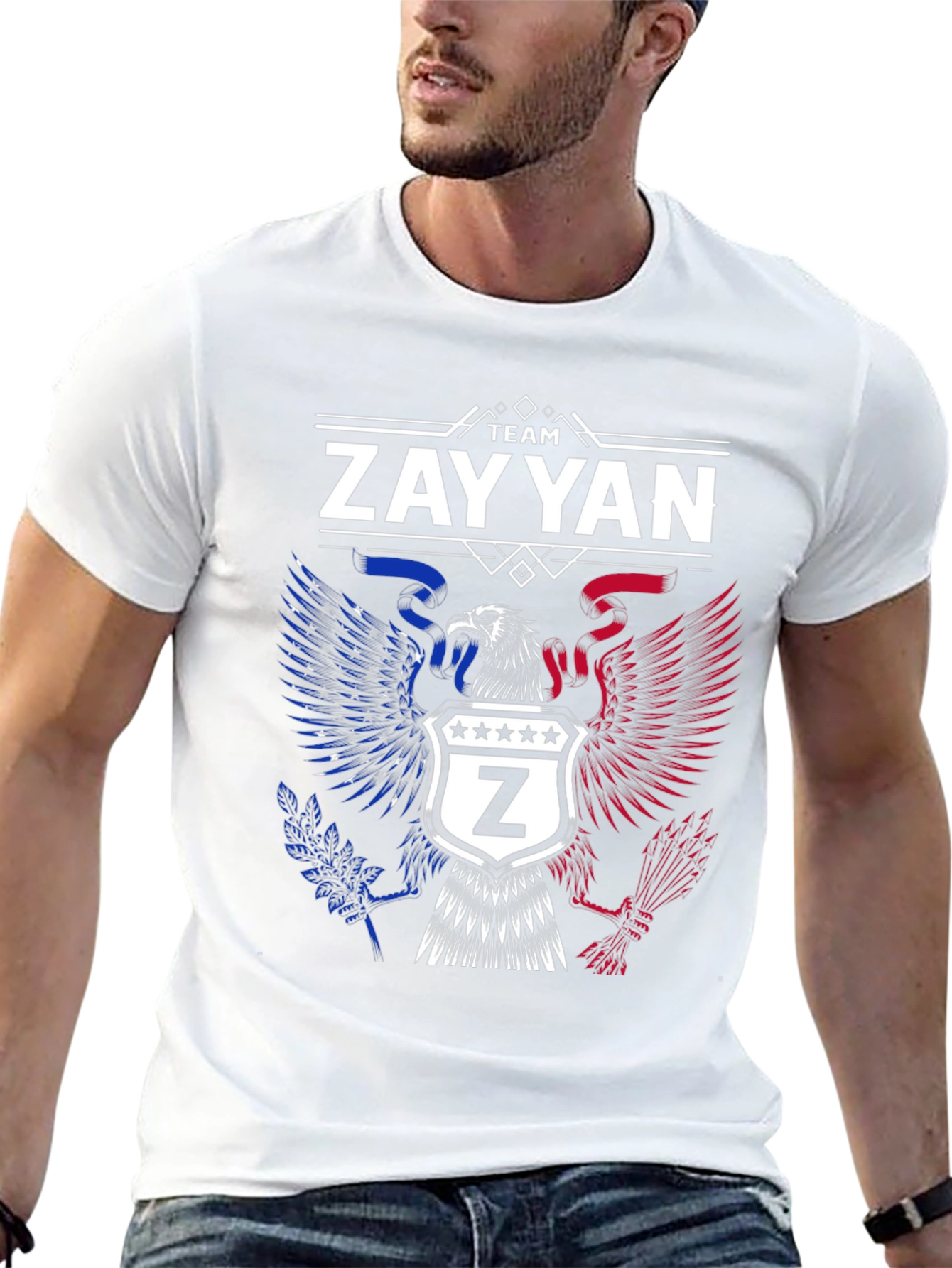 Team Zayyan Patriotic Eagle T-Shirt