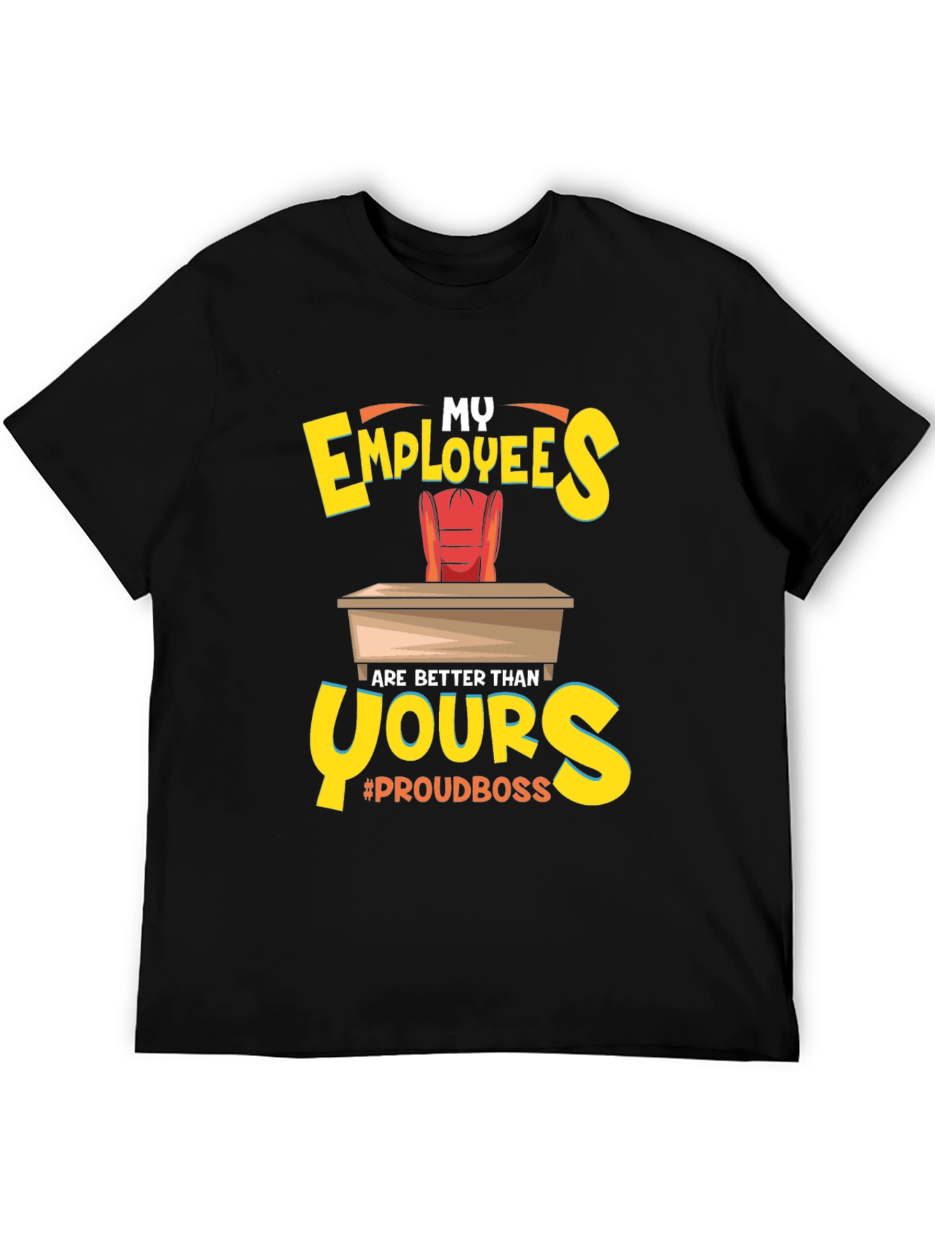 Proud Boss Employee Appreciation Graphic T-Shirt