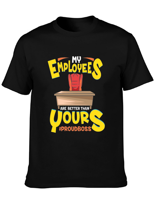 Proud Boss Employee Appreciation Graphic T-Shirt