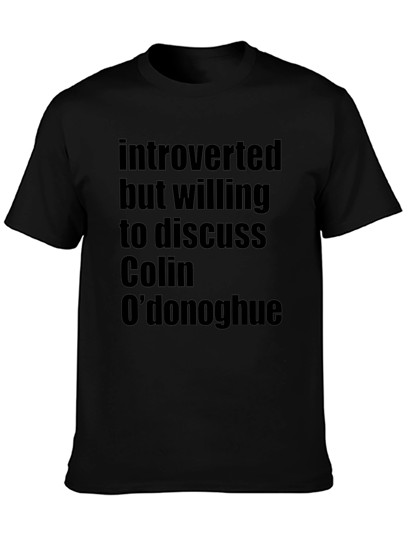 Introverted Colin Odonoghue Fan T-Shirt