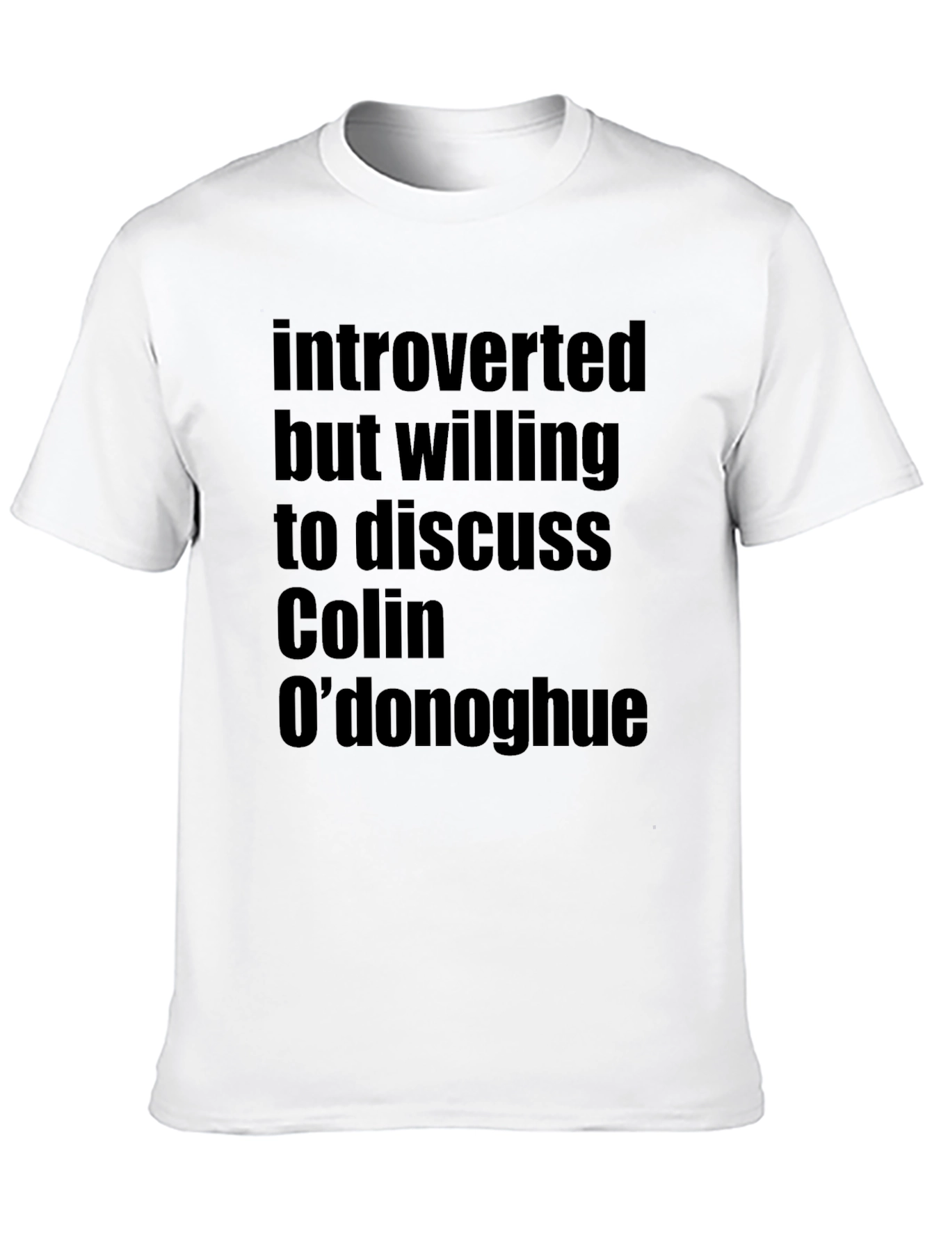 Introverted Colin Odonoghue Fan T-Shirt